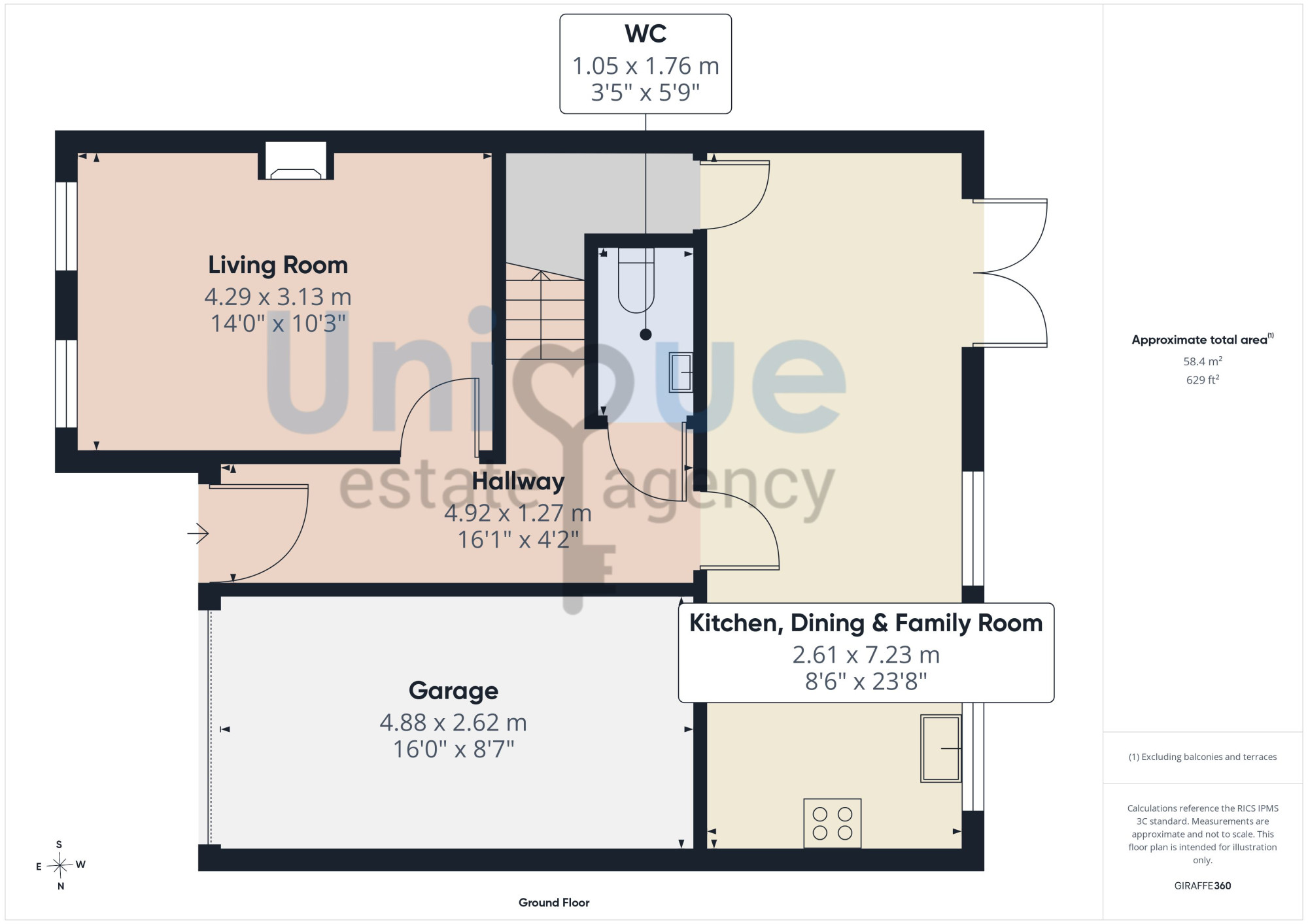 14, Almond Close, Lytham St. Annes floorplan
