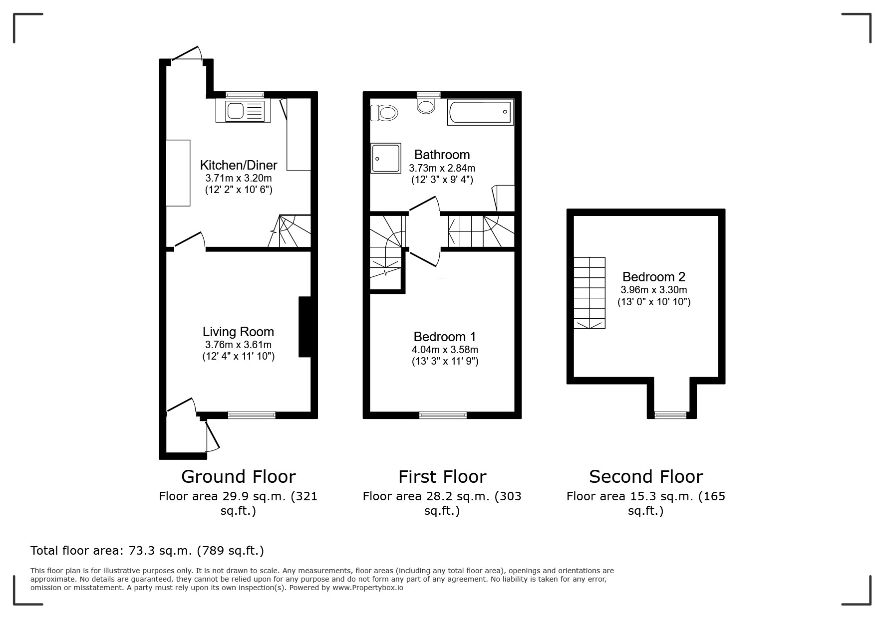 1, St. Catherines View, Ventnor floorplan