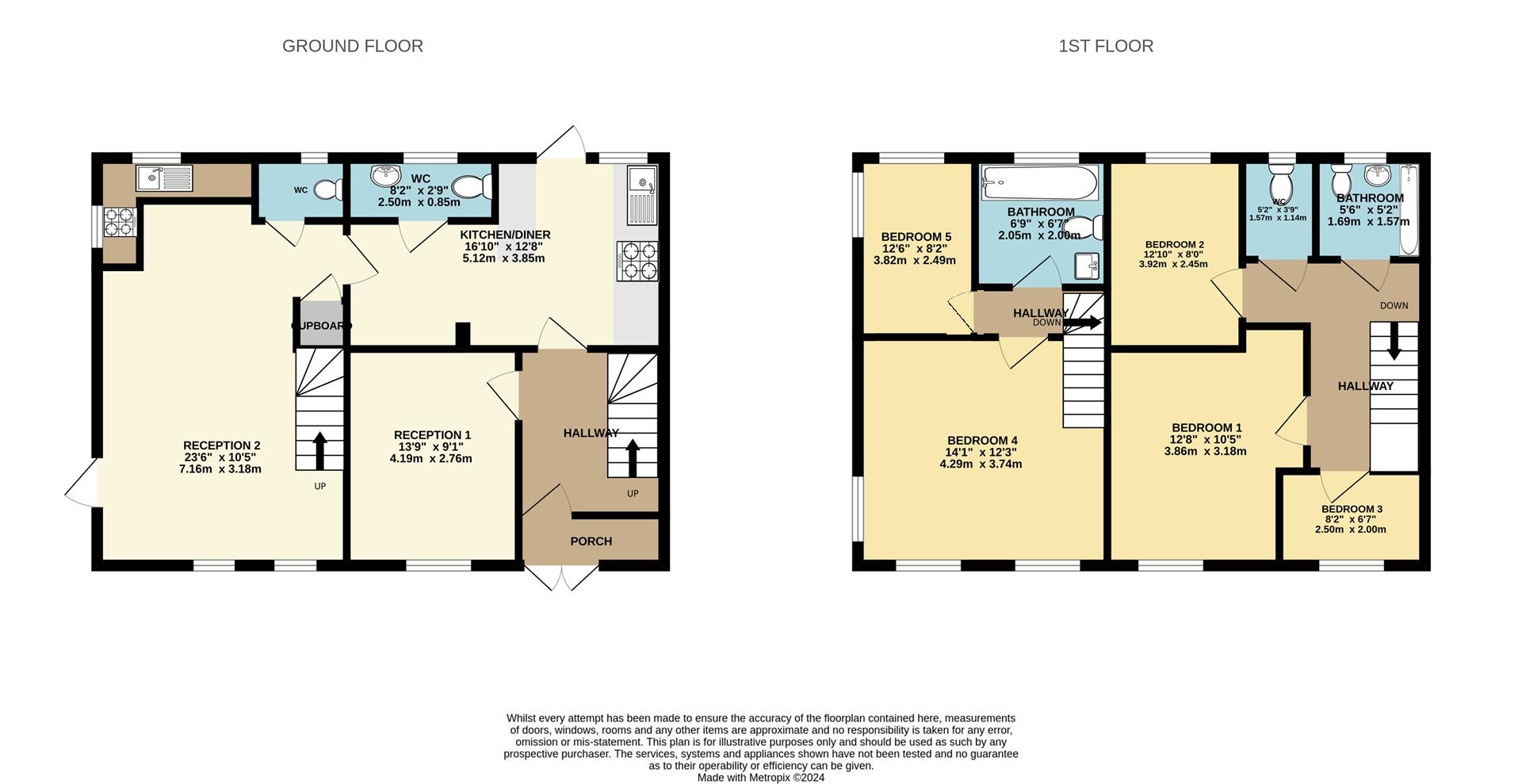 Pentland, Grosvenor Road, Grays floorplan