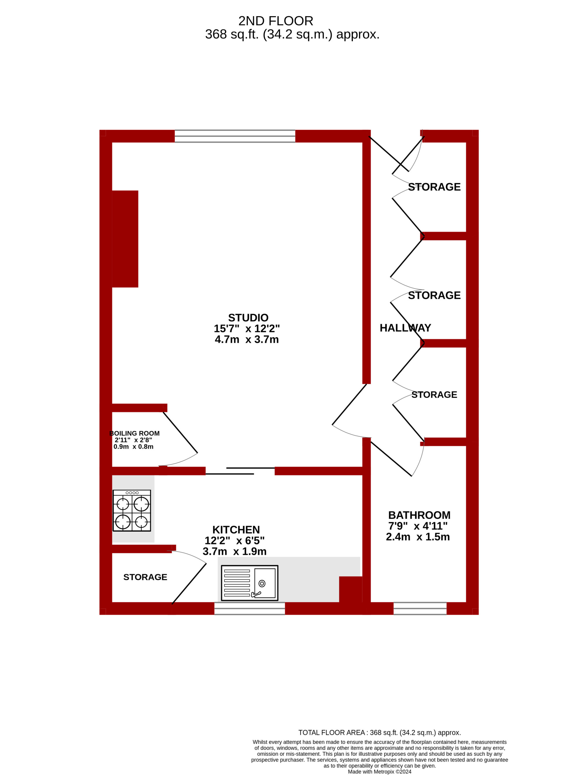 181, Manor Road, Hackney floorplan