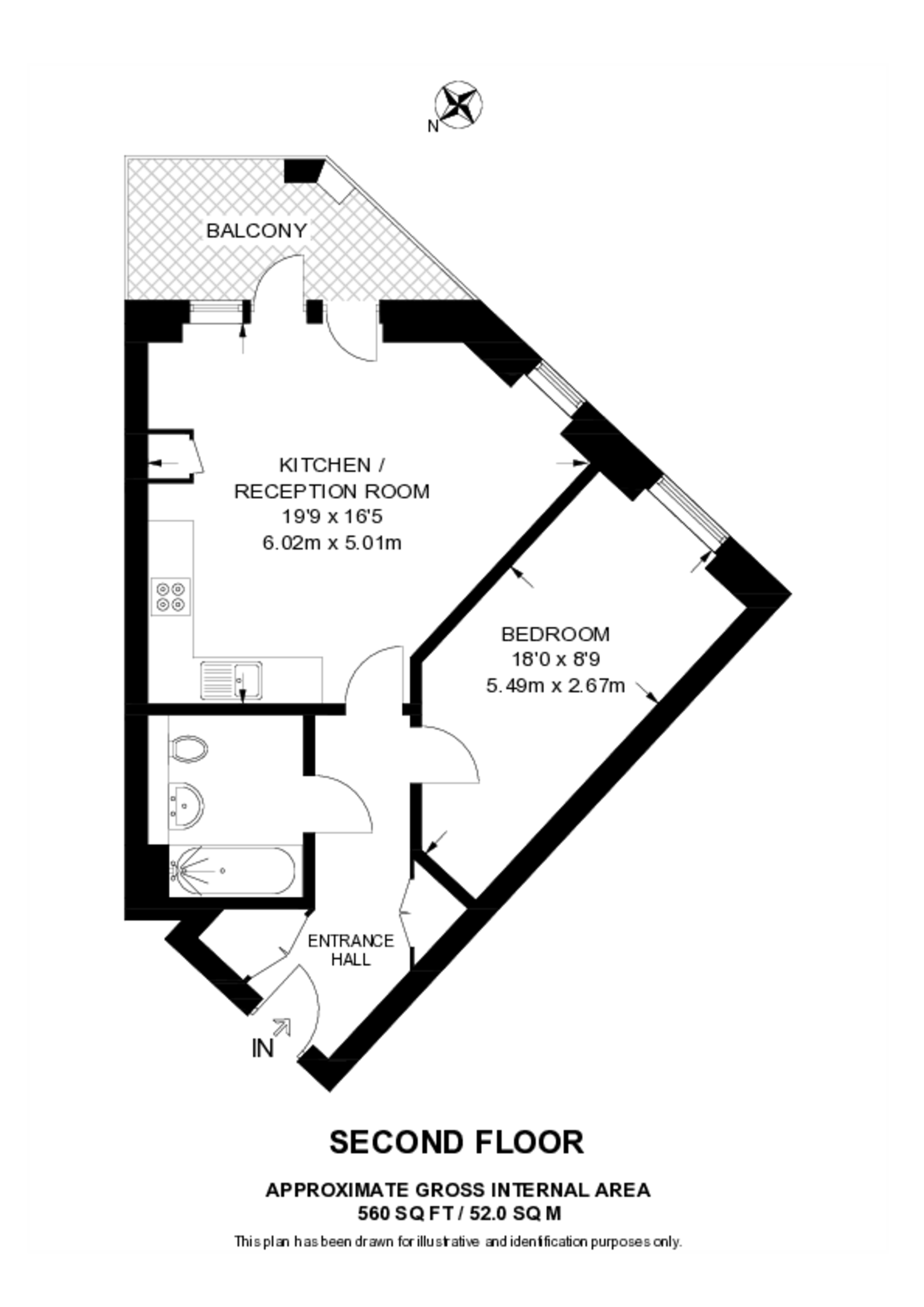 Oval Quarter, Brixton floorplan