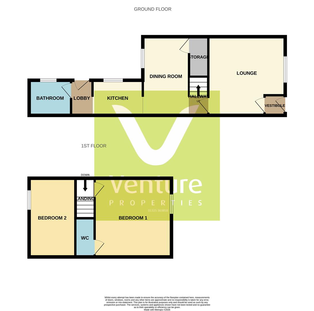 Cartmell Terrace, Darlington floorplan