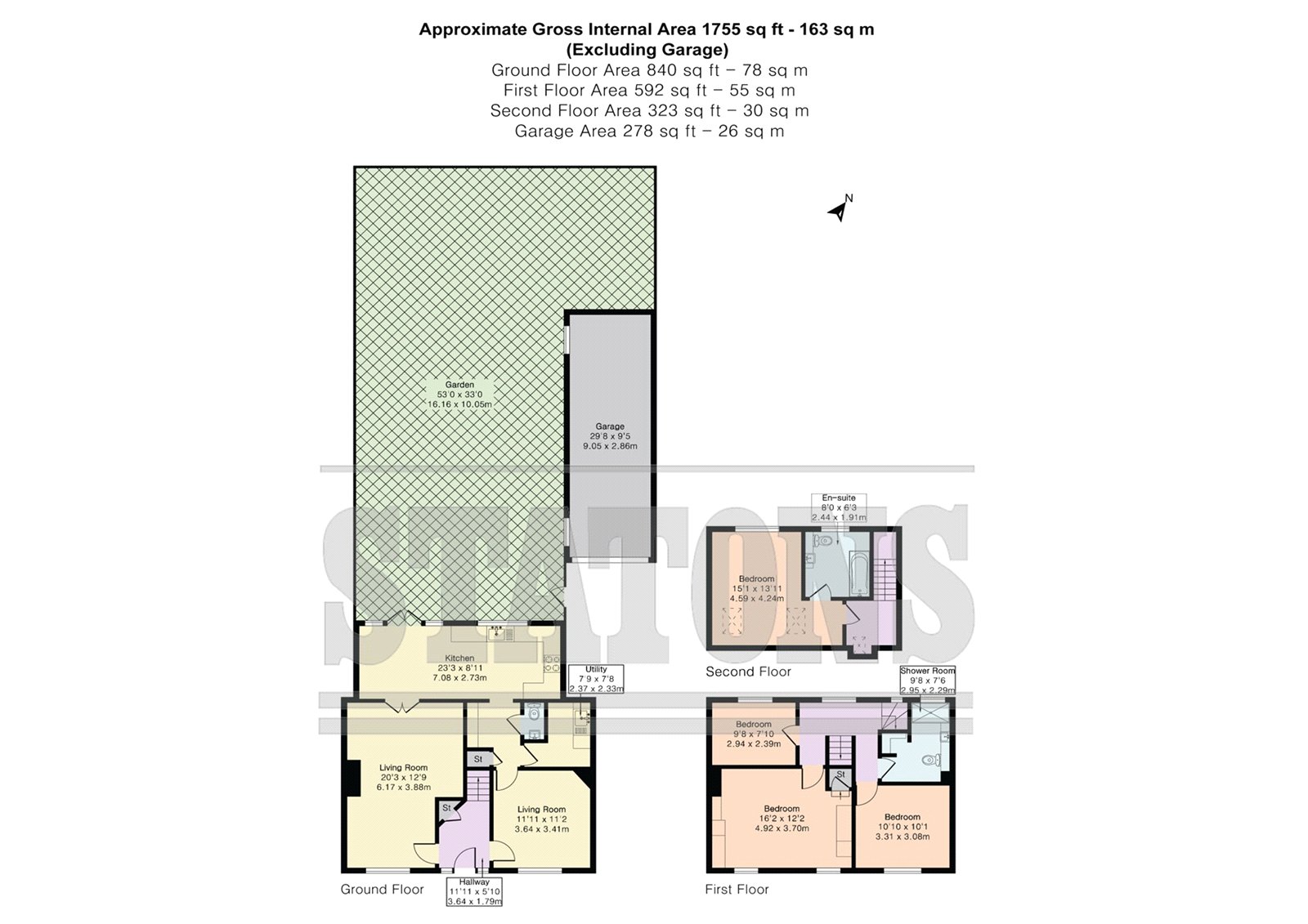 72, Southway, London floorplan