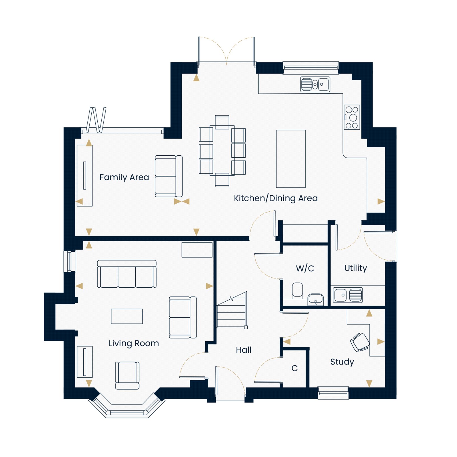 Plot 21 The Thurton,, Brundall Meadows, Brundall floorplan