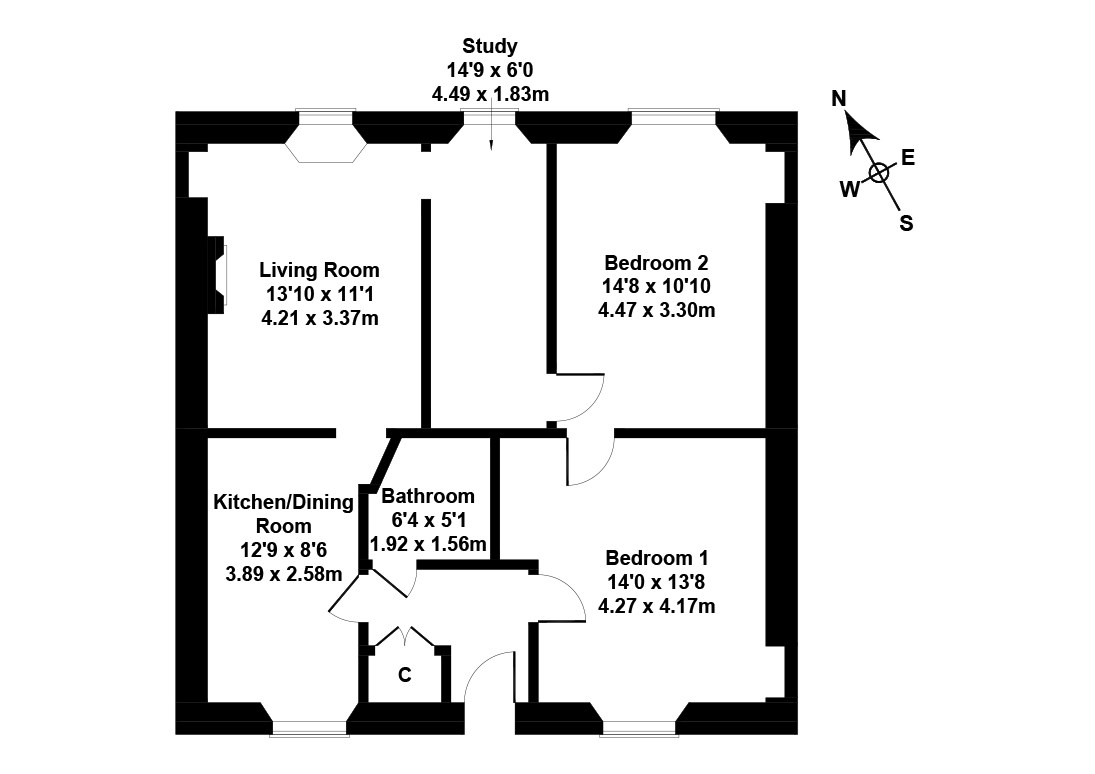 2 Bedrooms Flat for sale in Annfield, Newhaven, Edinburgh EH6