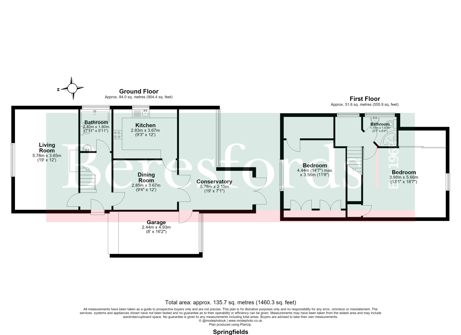 Springfields, Essex floorplan