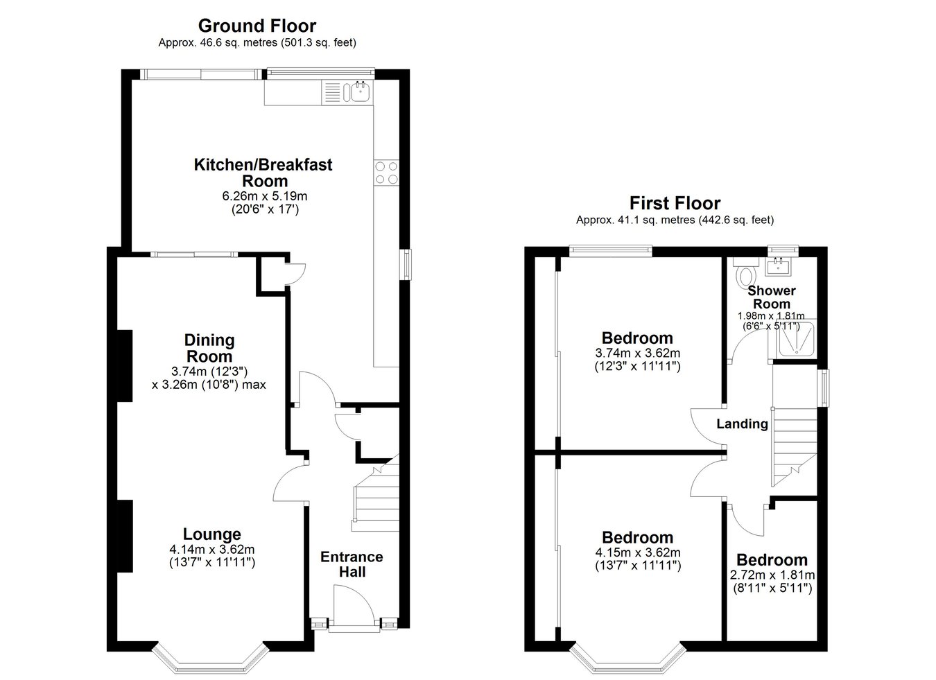 59, Joyes Road, Folkestone floorplan