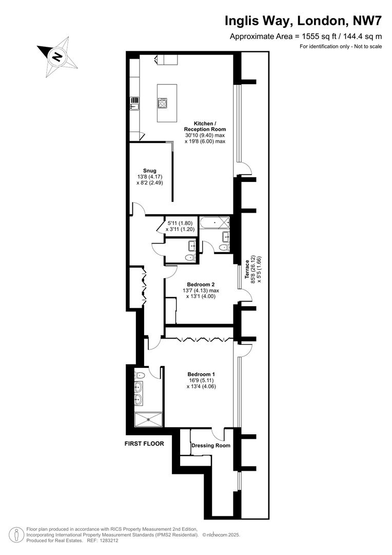 79 Wrest House, 27, Inglis Way, Mill Hill floorplan