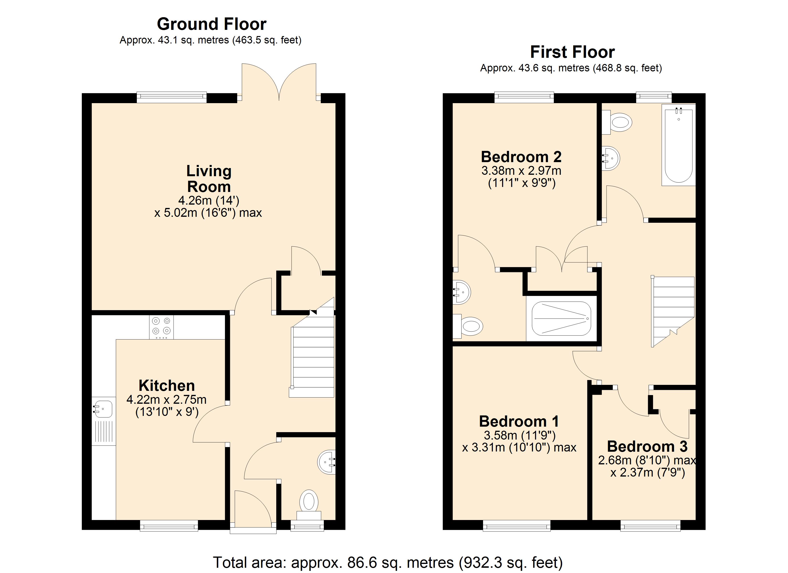 7, Hornbeam Road, Wiltshire floorplan