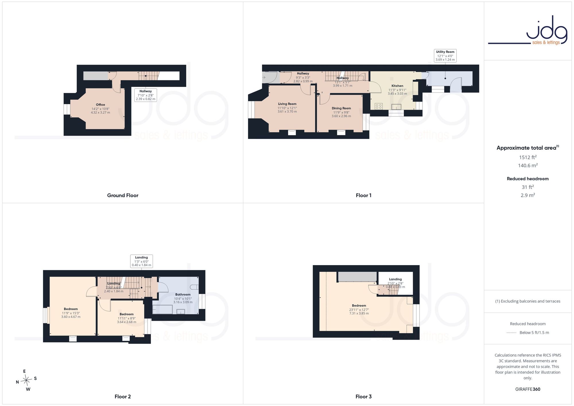 5 Lindow Square, Lancaster floorplan