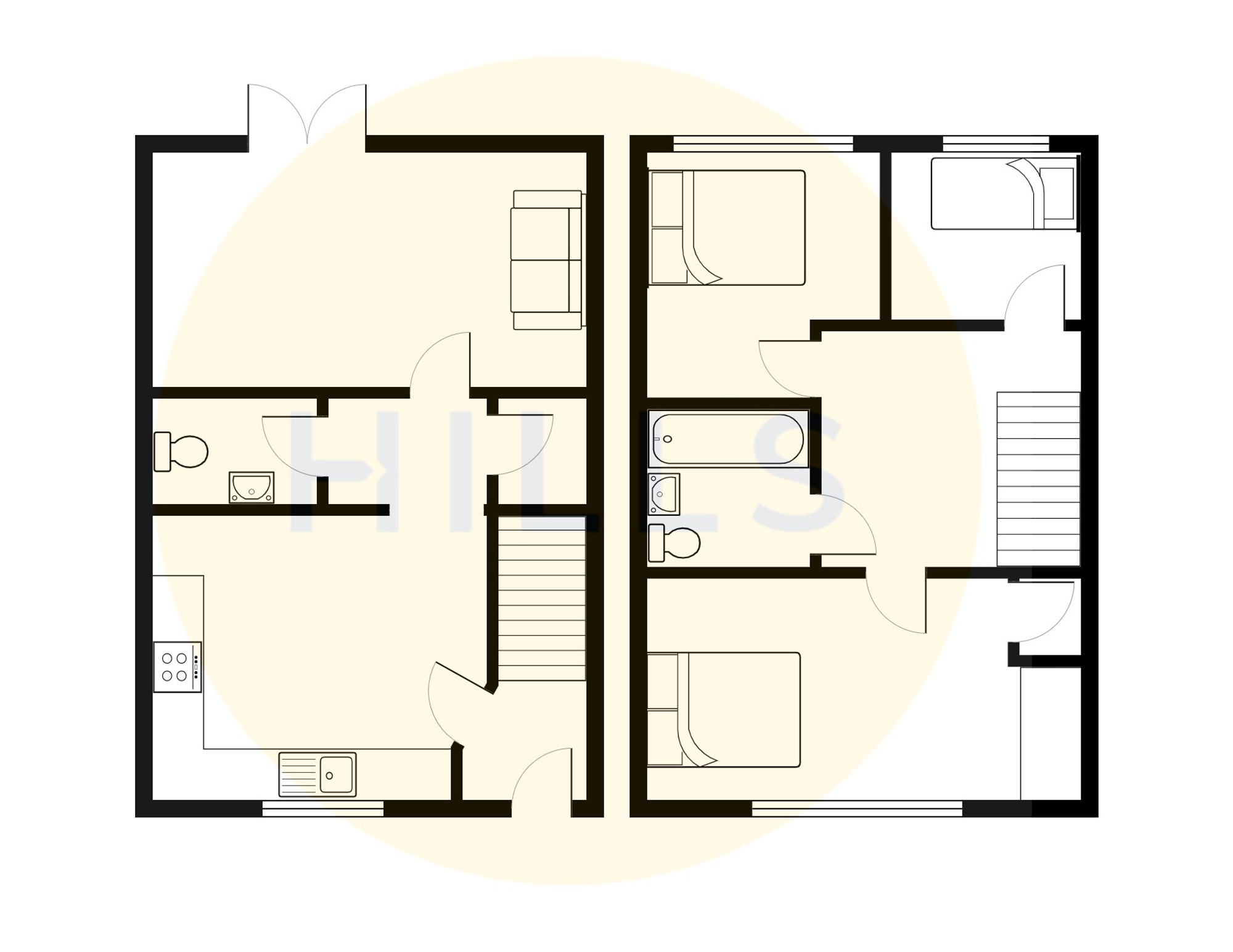 21 Scanlon Lane, Salford floorplan