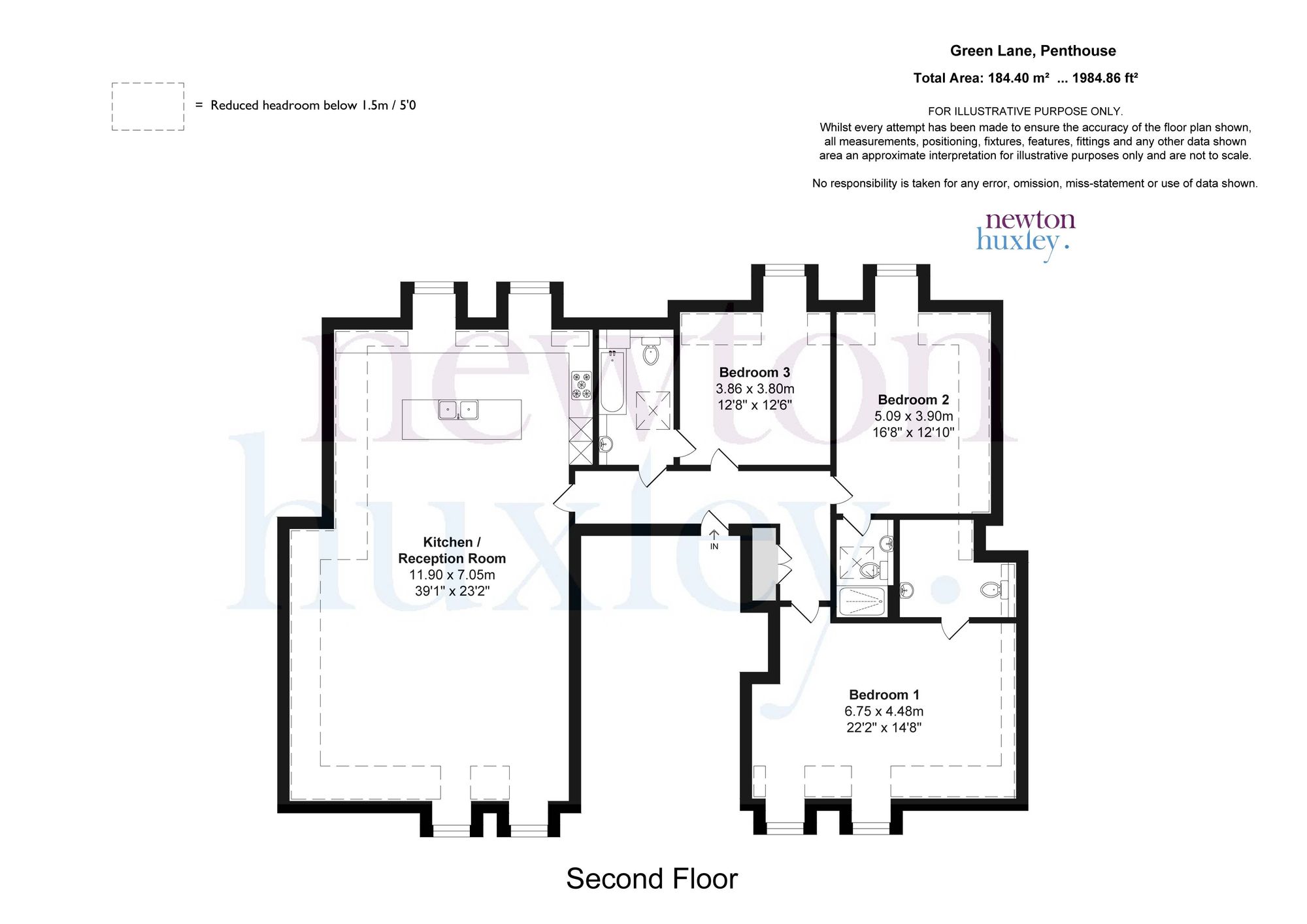 Apt 4 32 Green Lane, Cobham, Cobham floorplan