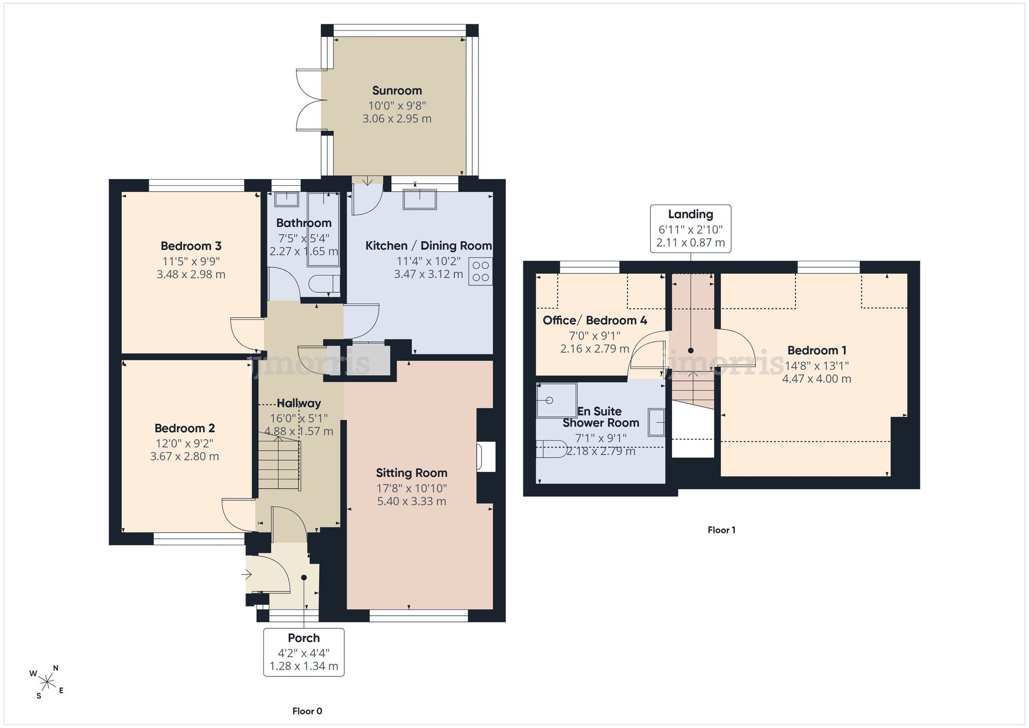 34 Heol Dewi, Fishguard floorplan