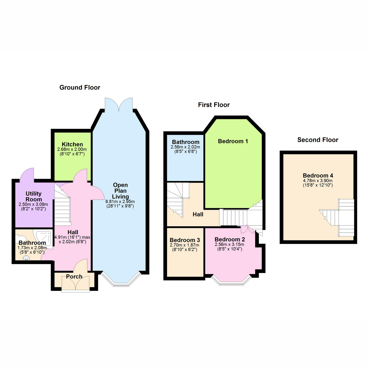 886, Walsall Road, Birmingham floorplan