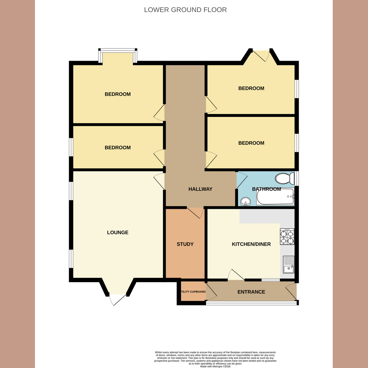 Flat Flat 1, 156, York Road, Southend-on-sea floorplan