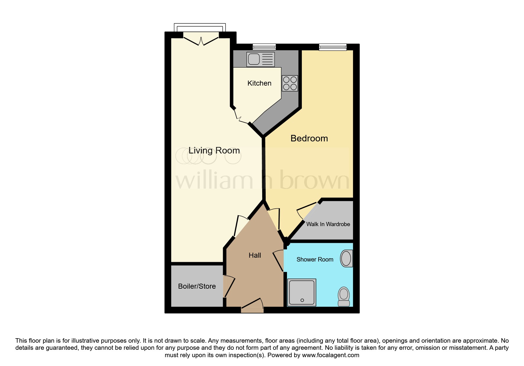 Apartment 54, Thackrah Court, 1, Squirrel Way, Leeds floorplan