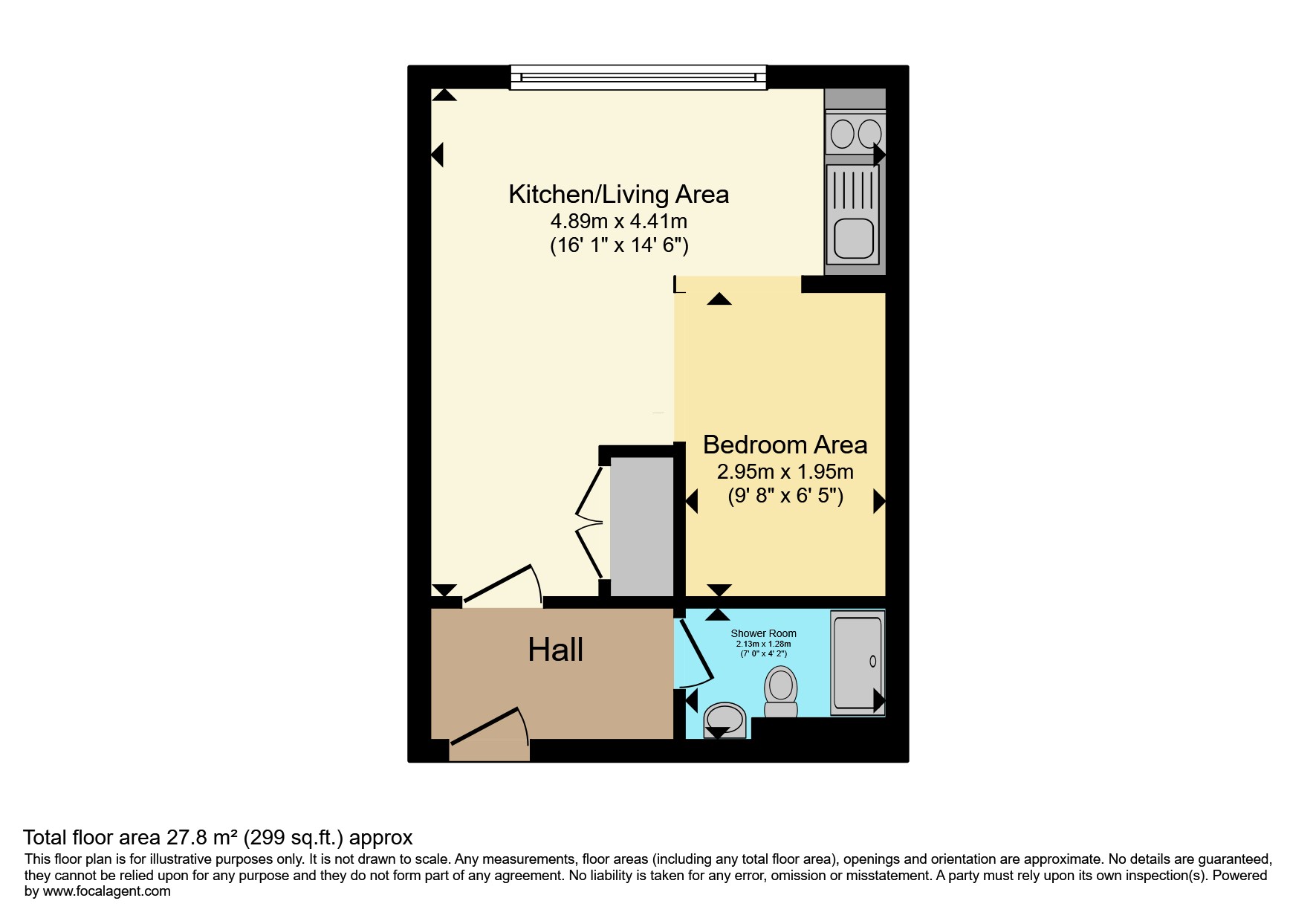 Apartment 36, Royal Riverside, Priestley Street, Sheffield floorplan