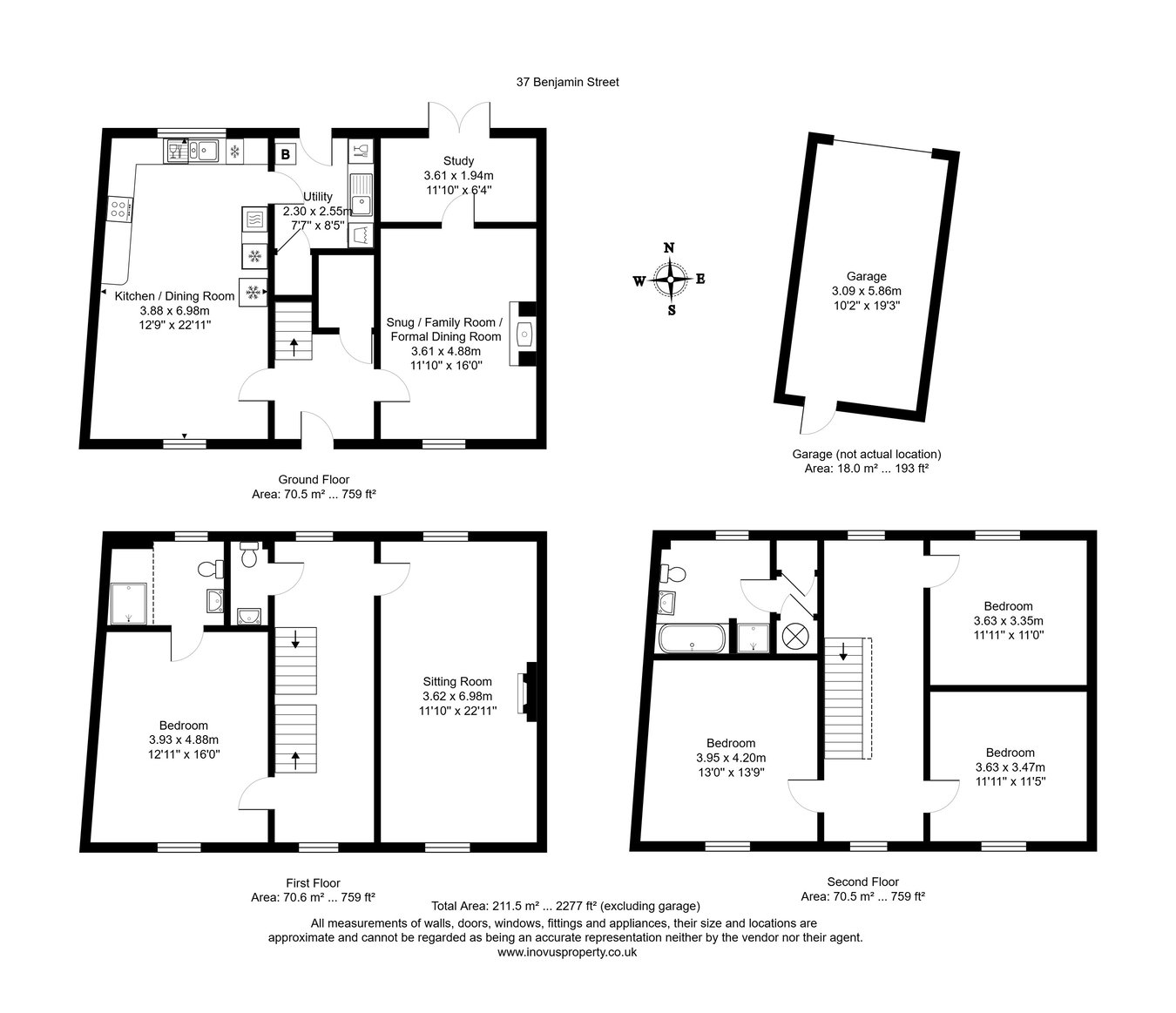 37, Benjamin Street, Bradford-on-Avon floorplan