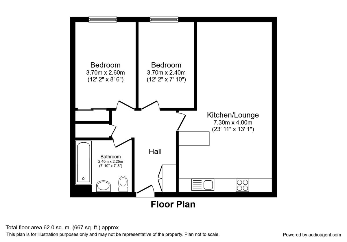 Millsands, Sheffield, South Yorkshire, S3 floorplan