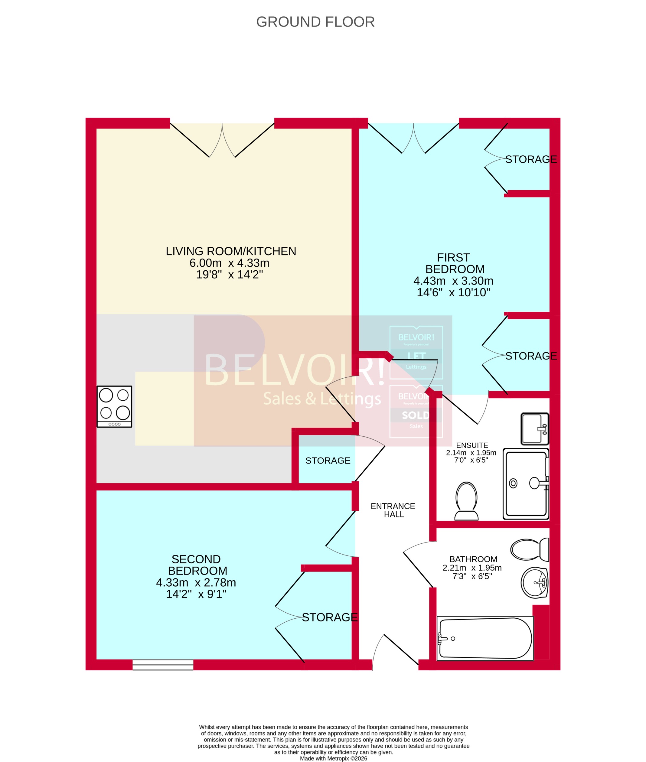 9, Castlecroft House, Castlecroft Road, Wolverhampton floorplan