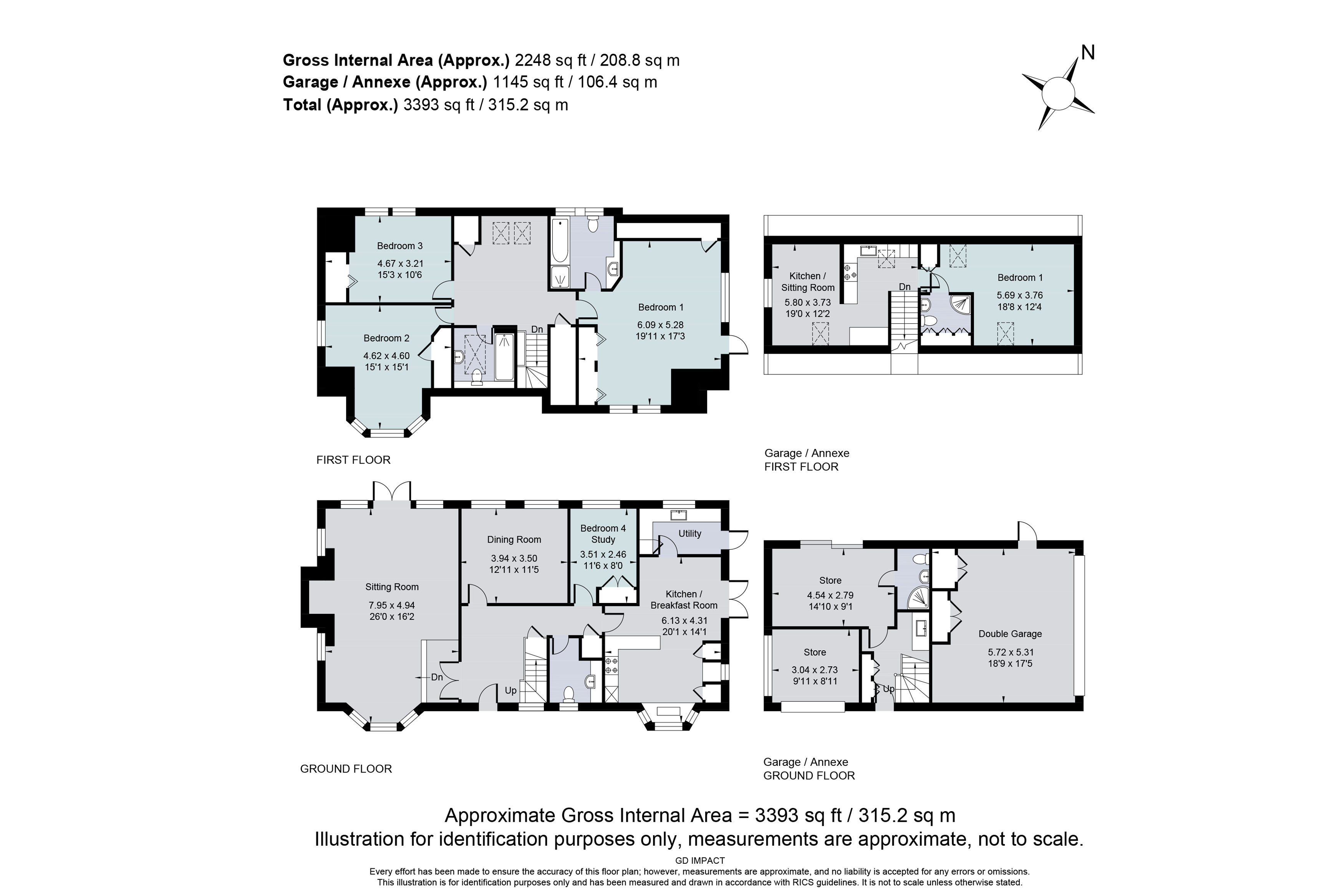 Lower Nutley Dene,, Nether Lane, Uckfield floorplan