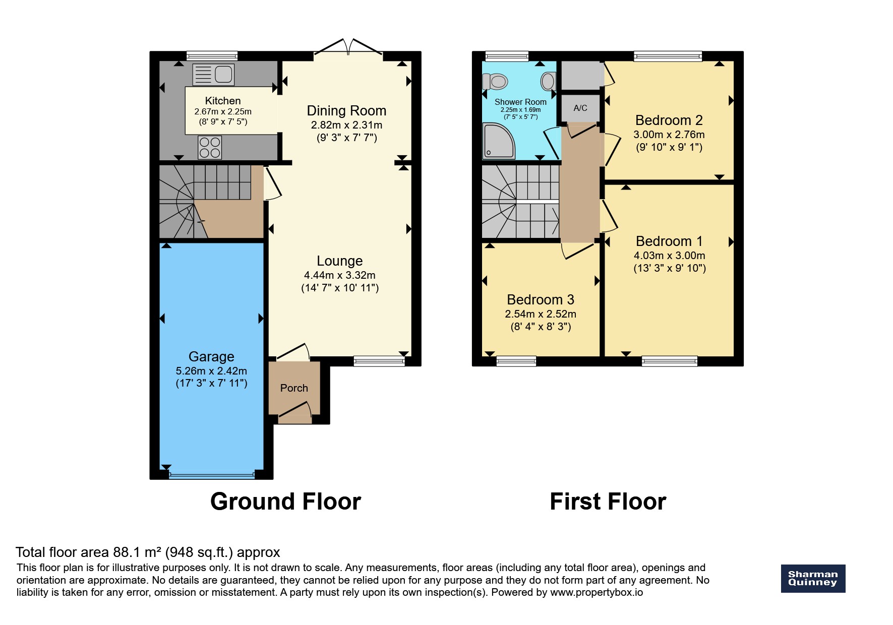 23, Godwit Close, Peterborough floorplan