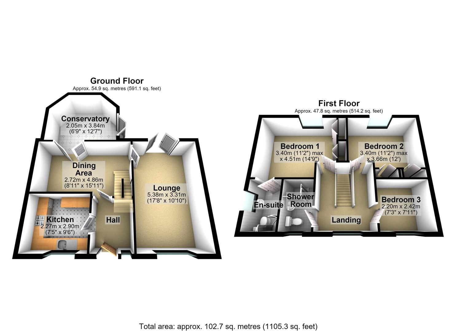 14, Maypole Mews, Leeds floorplan