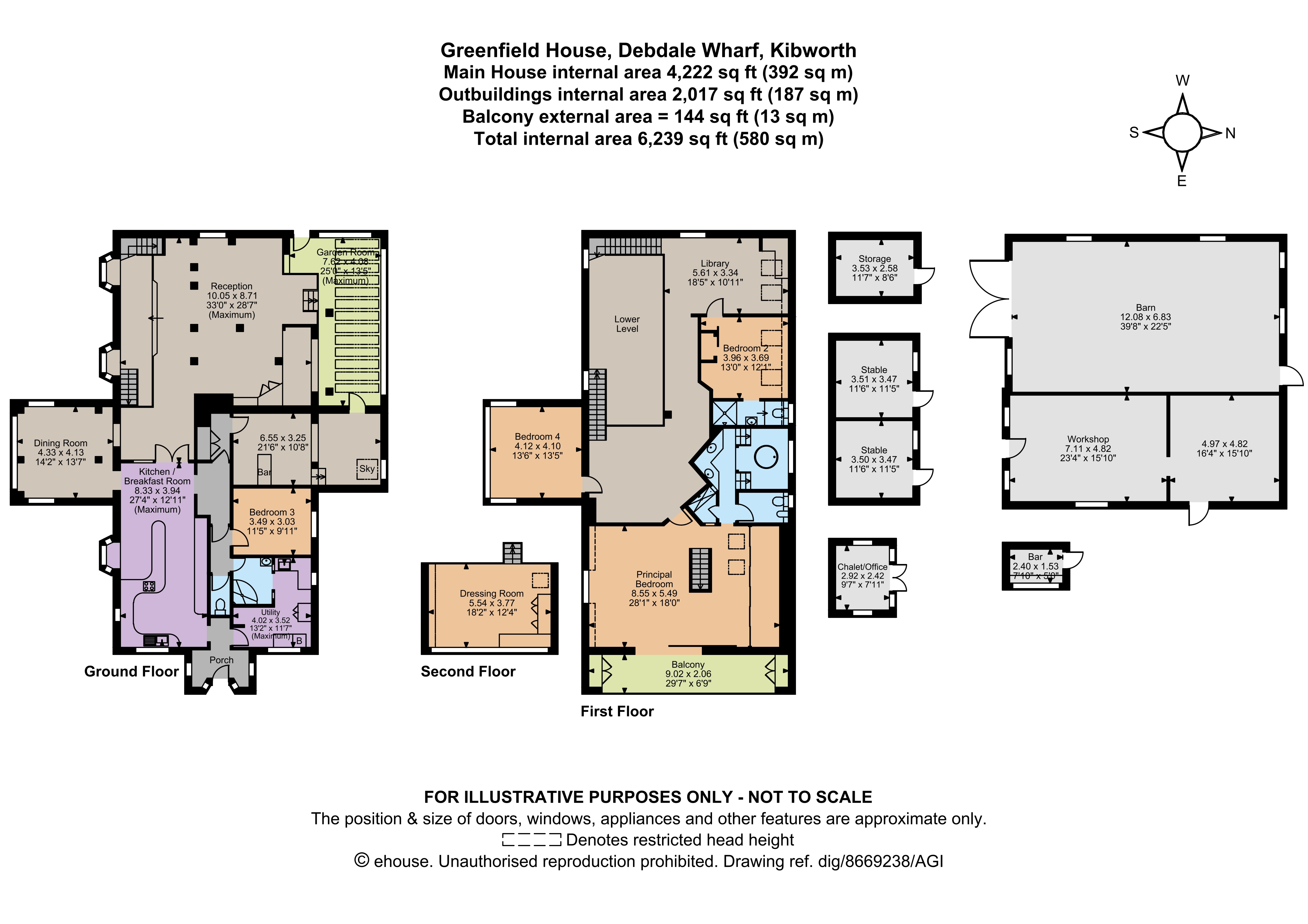 Greenfield House,, Debdale, Leicester floorplan
