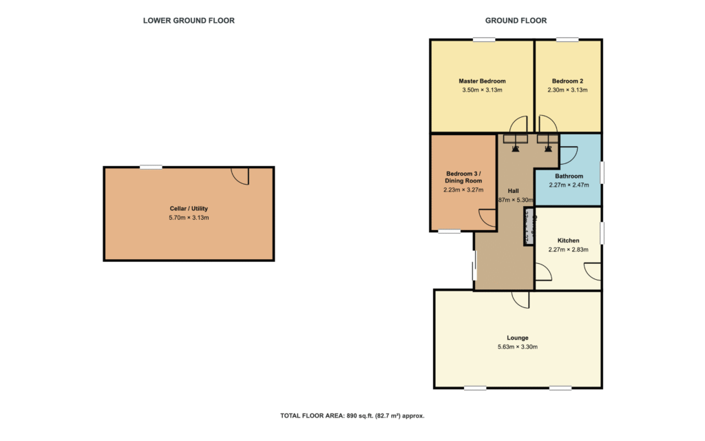 19, Bankside Ln, Bacup floorplan