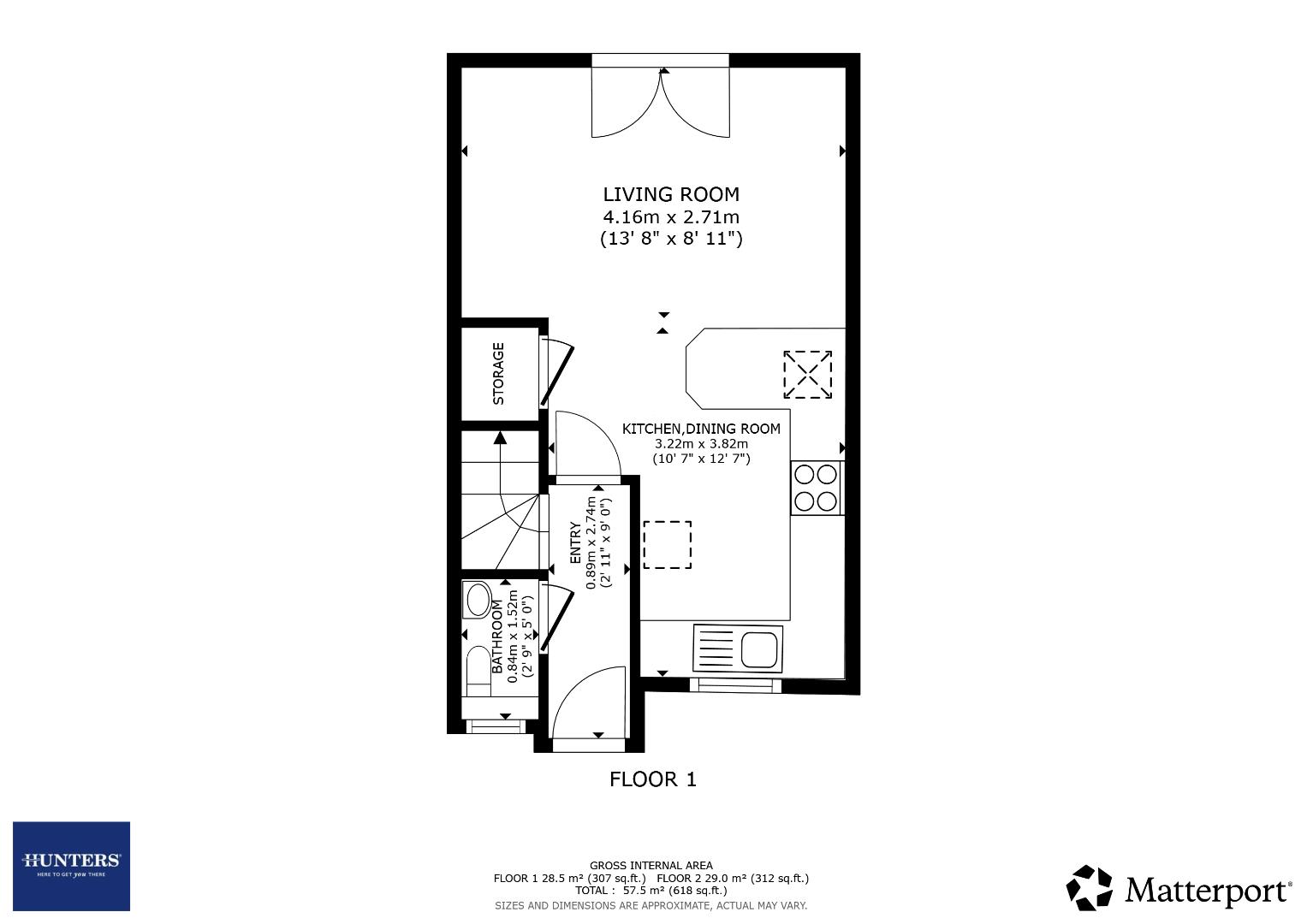 38, The Dunes, Morpeth floorplan