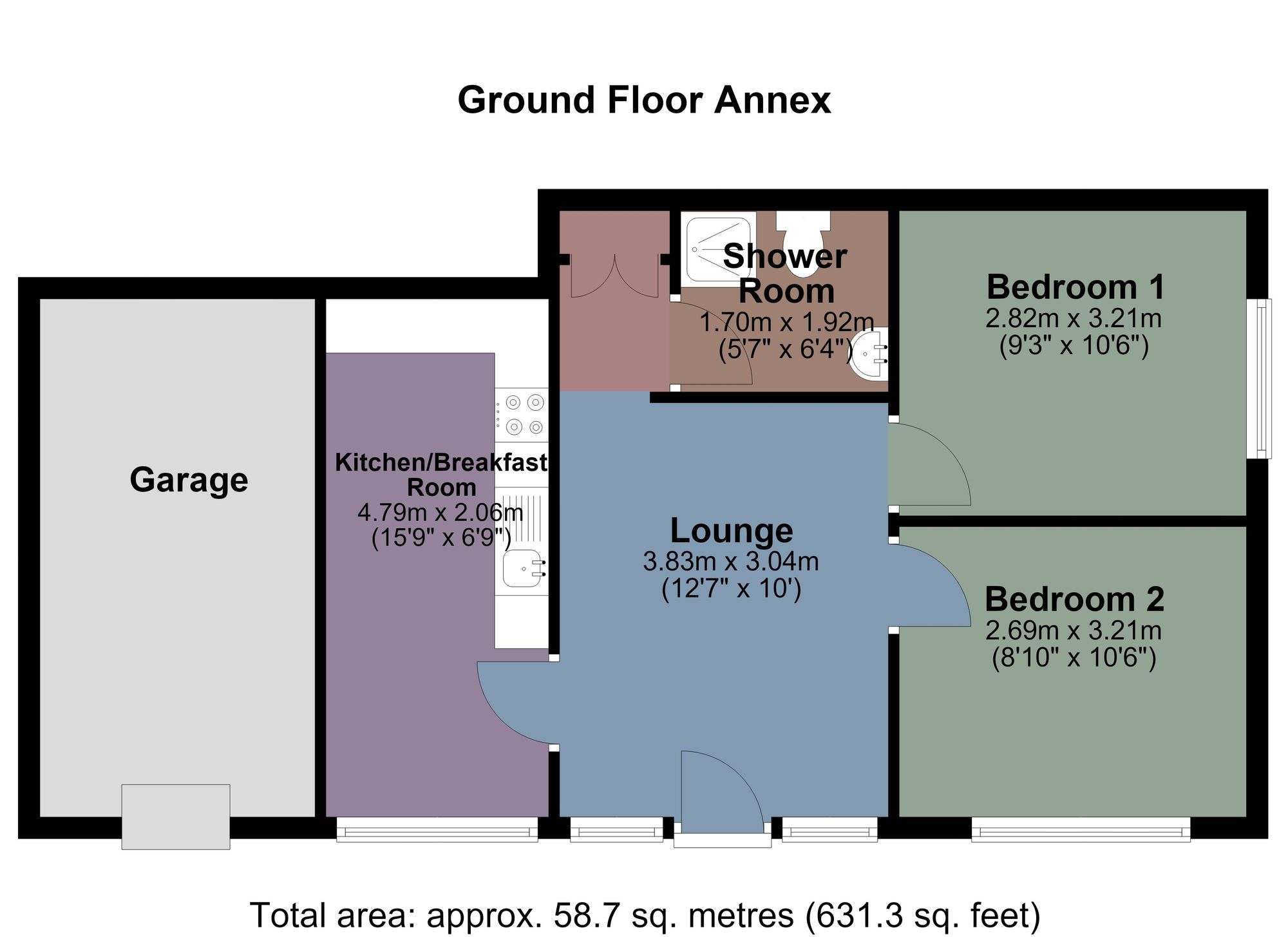 121 Penlan Crescent, Swansea floorplan