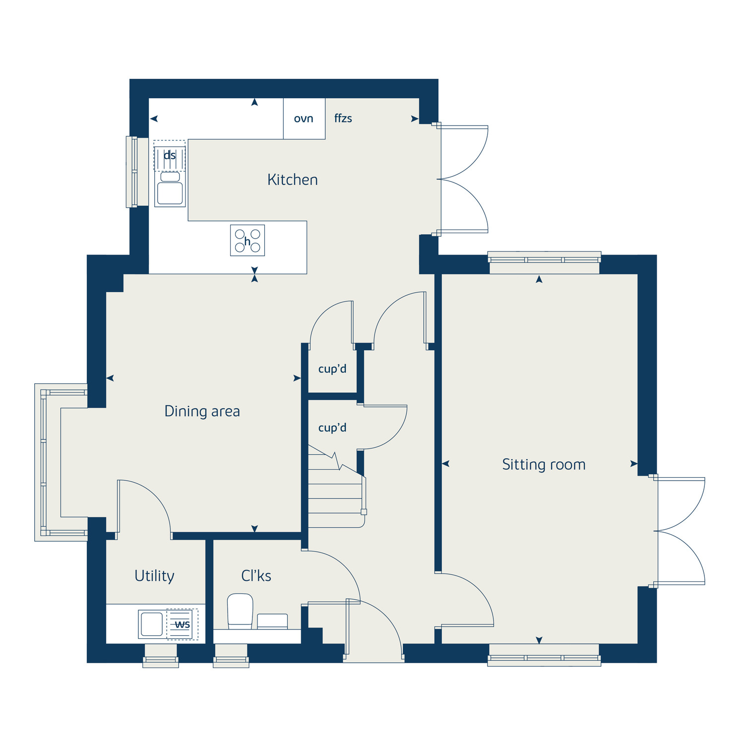 705, Off Botley Road, Whiteley floorplan