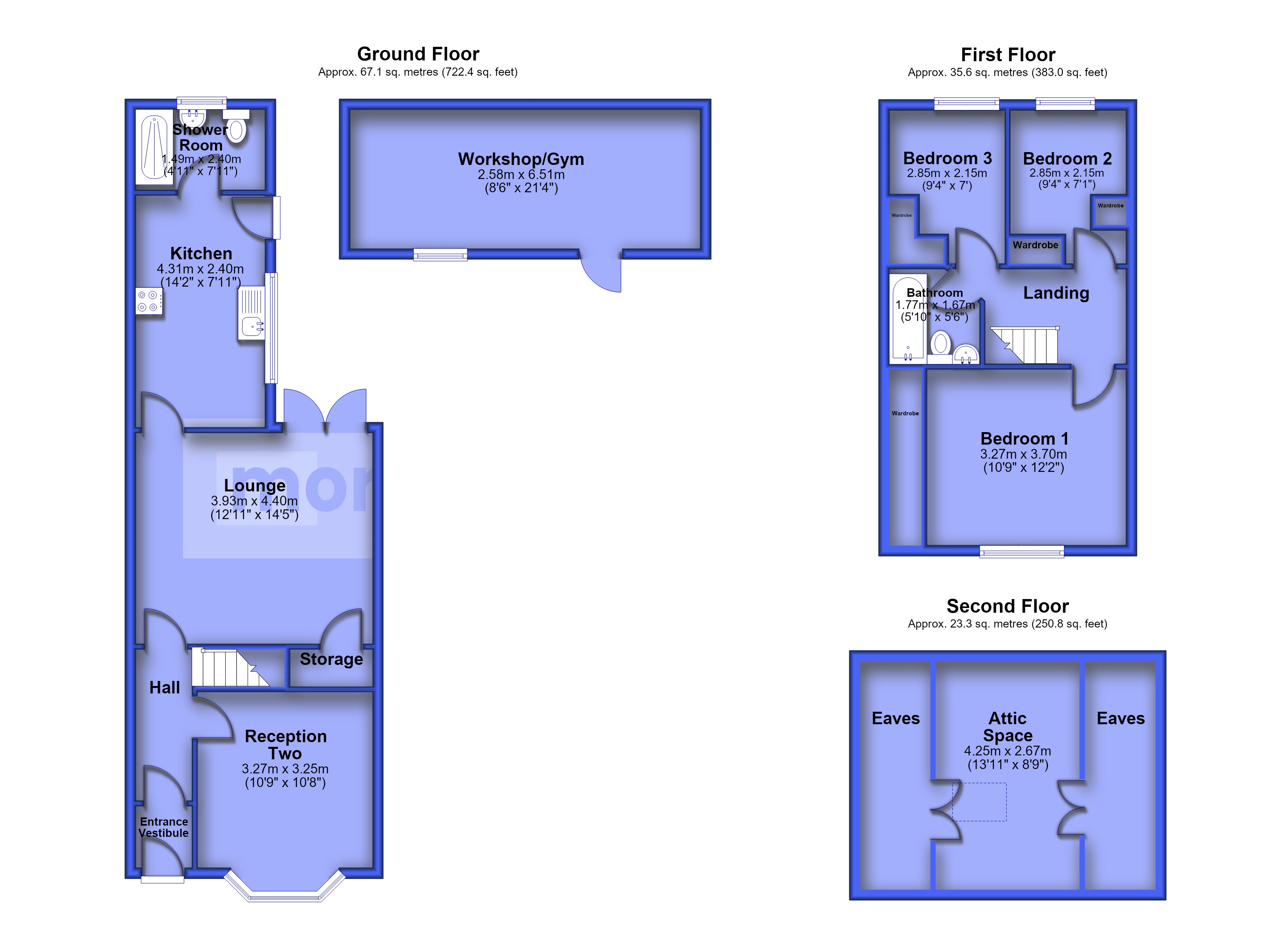 Oozehead Lane, Lancashire floorplan