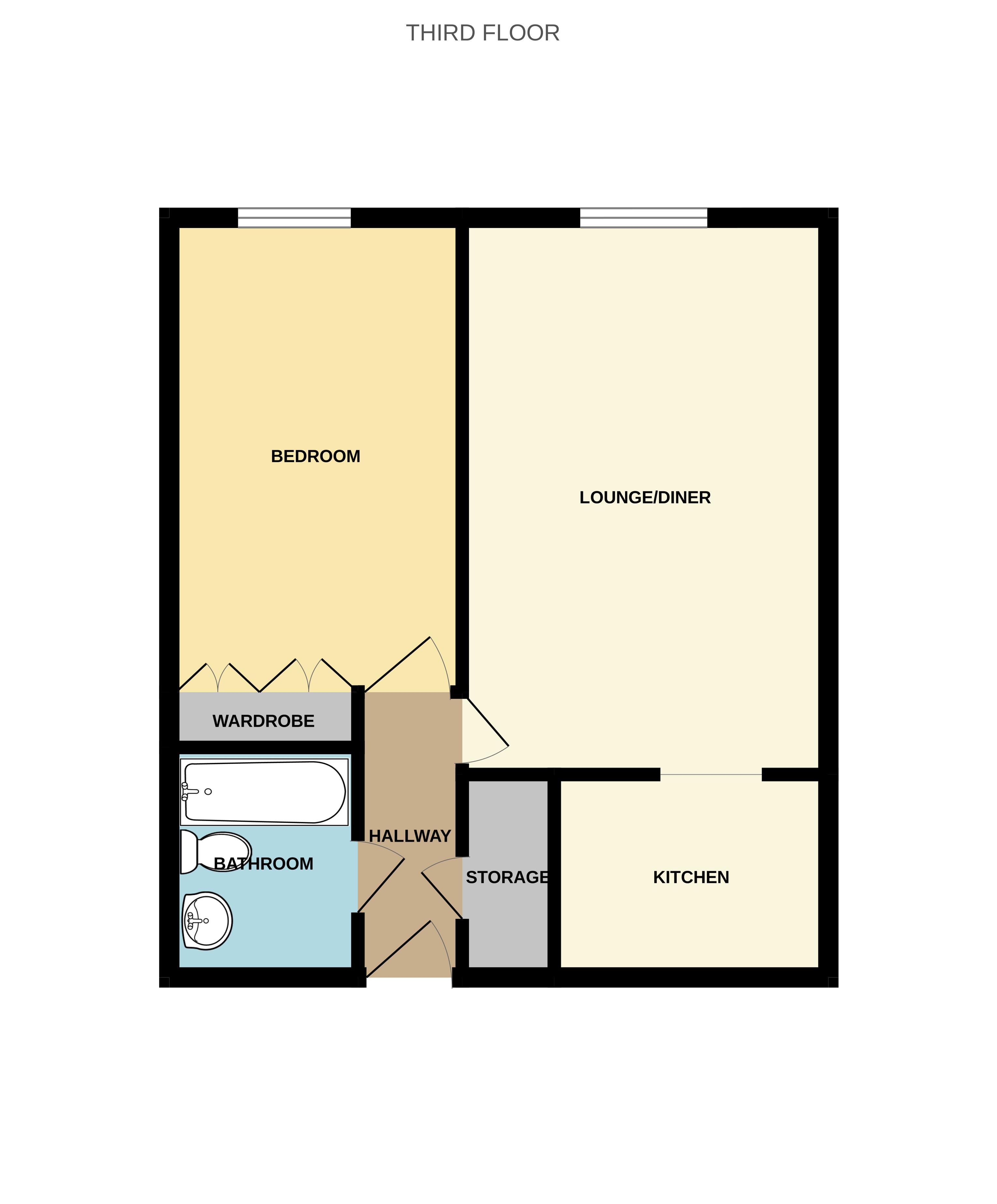 50 Rhoslan Park, Conway Road, Colwyn Bay floorplan