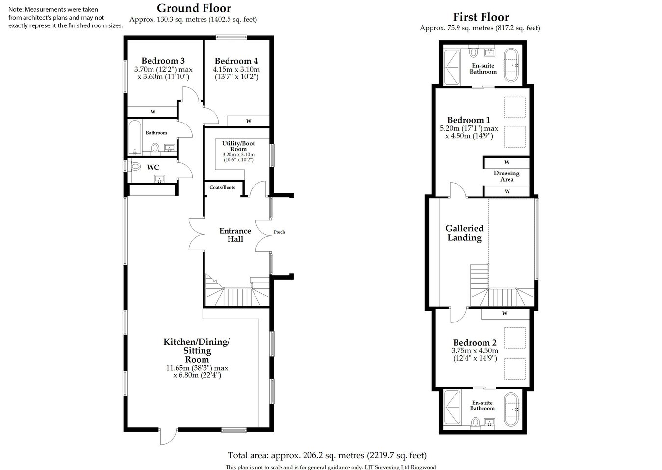 Acorns, Fordingbridge floorplan