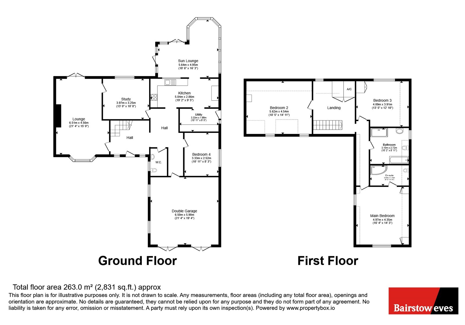 The Pines,, Louth Road, Market Rasen floorplan