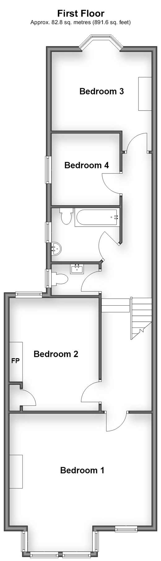 Heene Road, Worthing floorplan