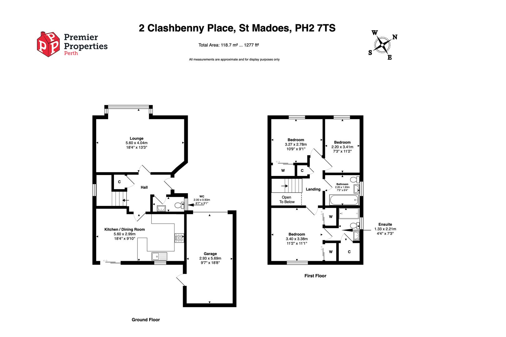 2, Clashbenny Place, Perth floorplan