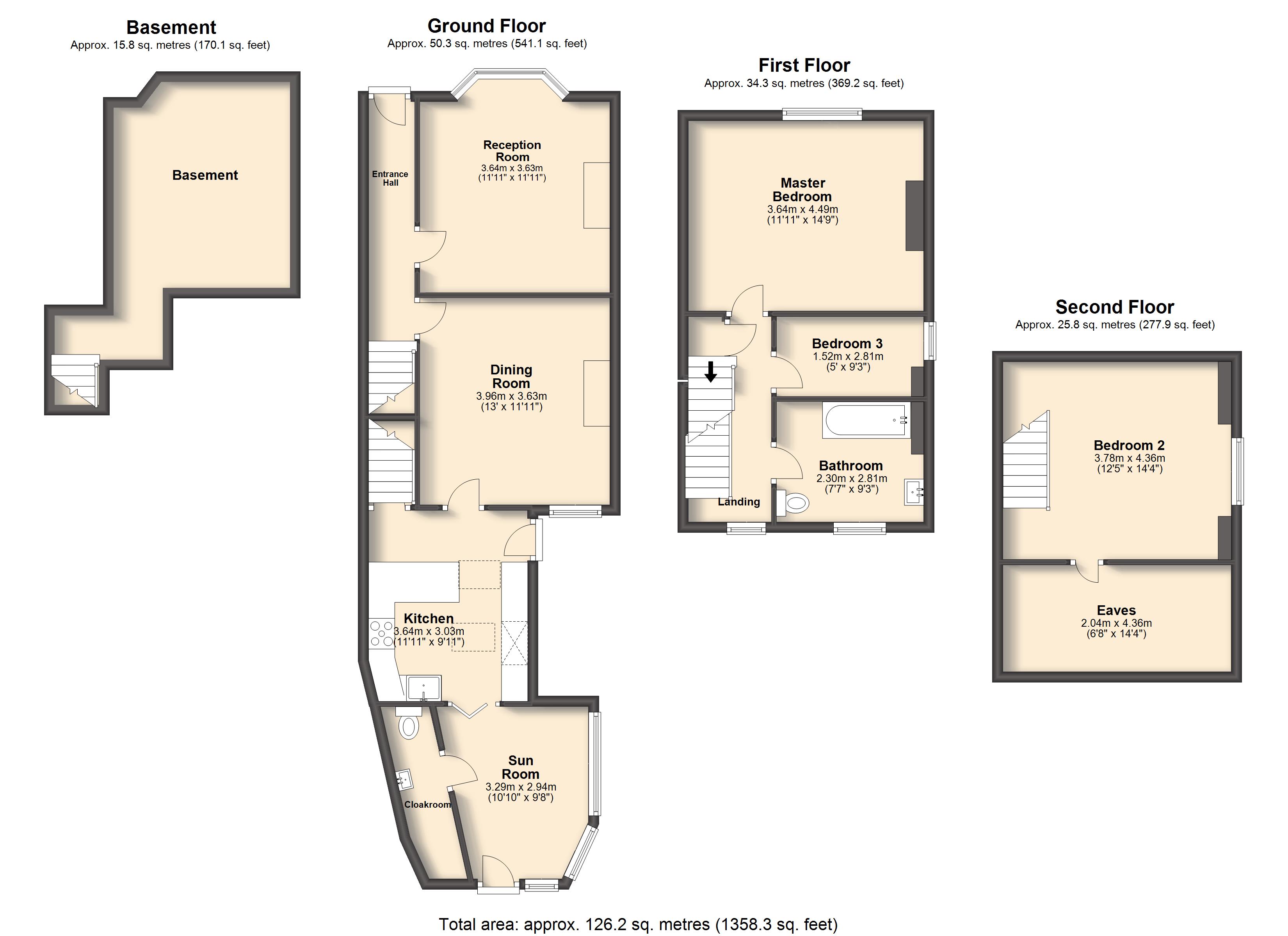 3 Bedrooms End terrace house for sale in Old Road, Chesterfield S40