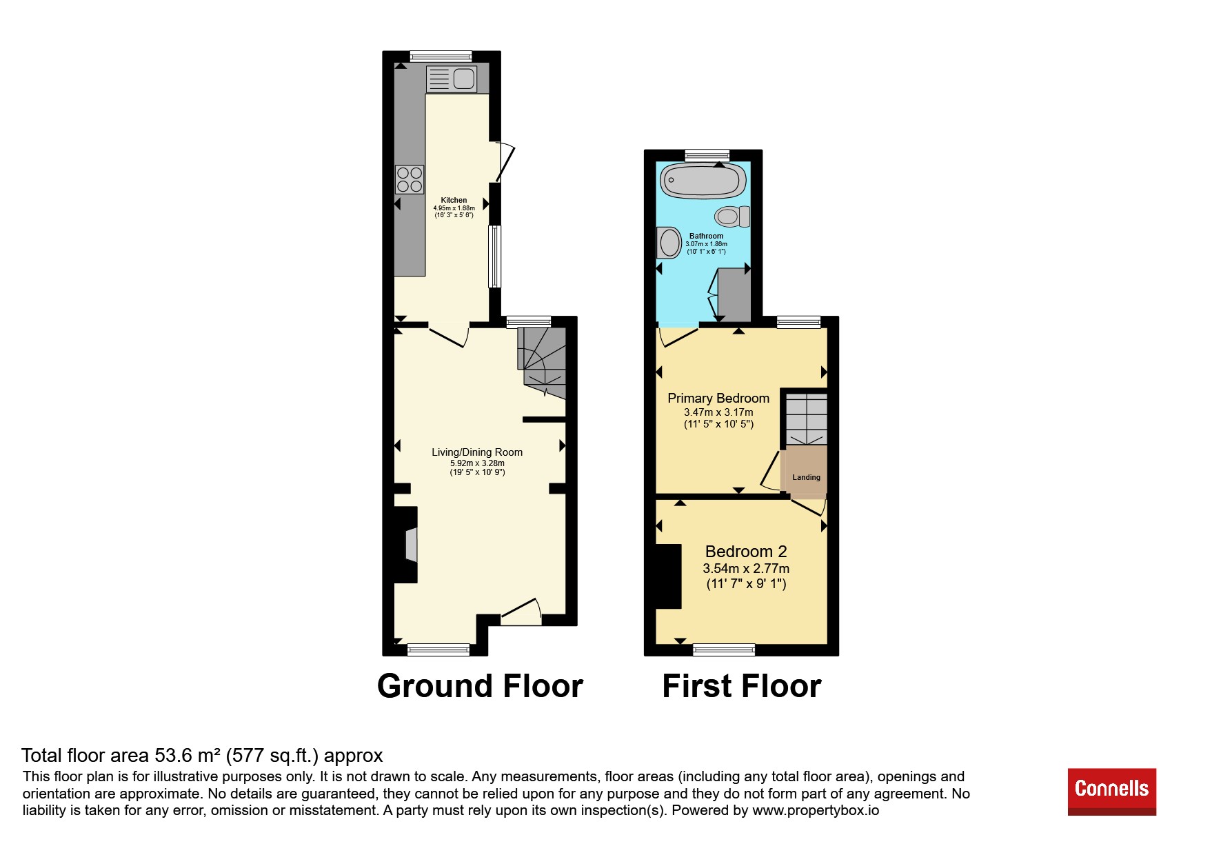 30, St. Martins Street, Peterborough floorplan