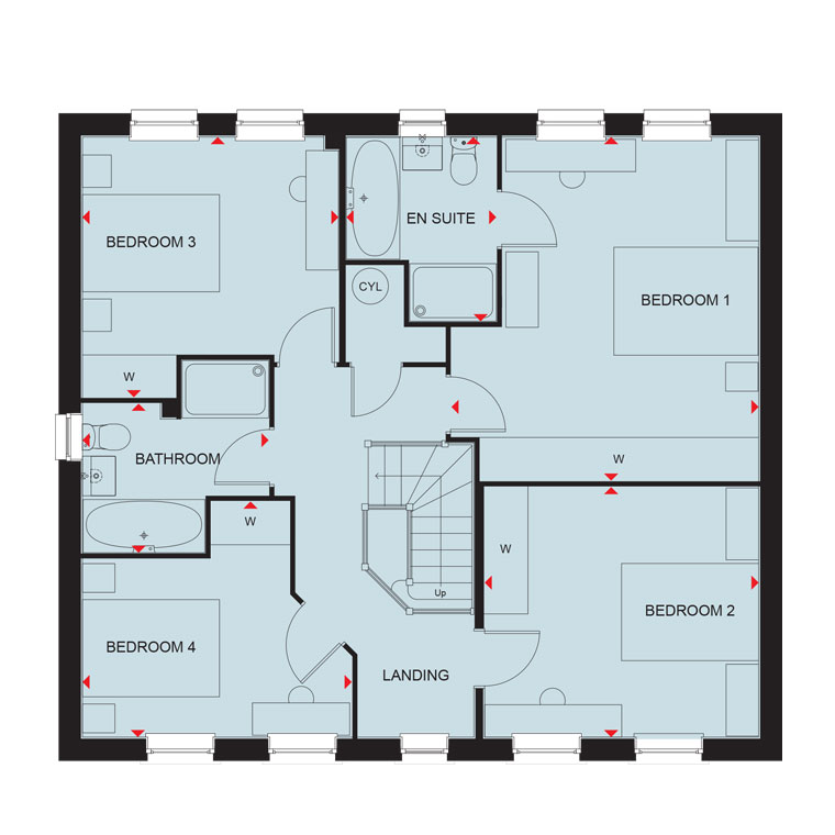 Abbey View Road, Whitby floorplan