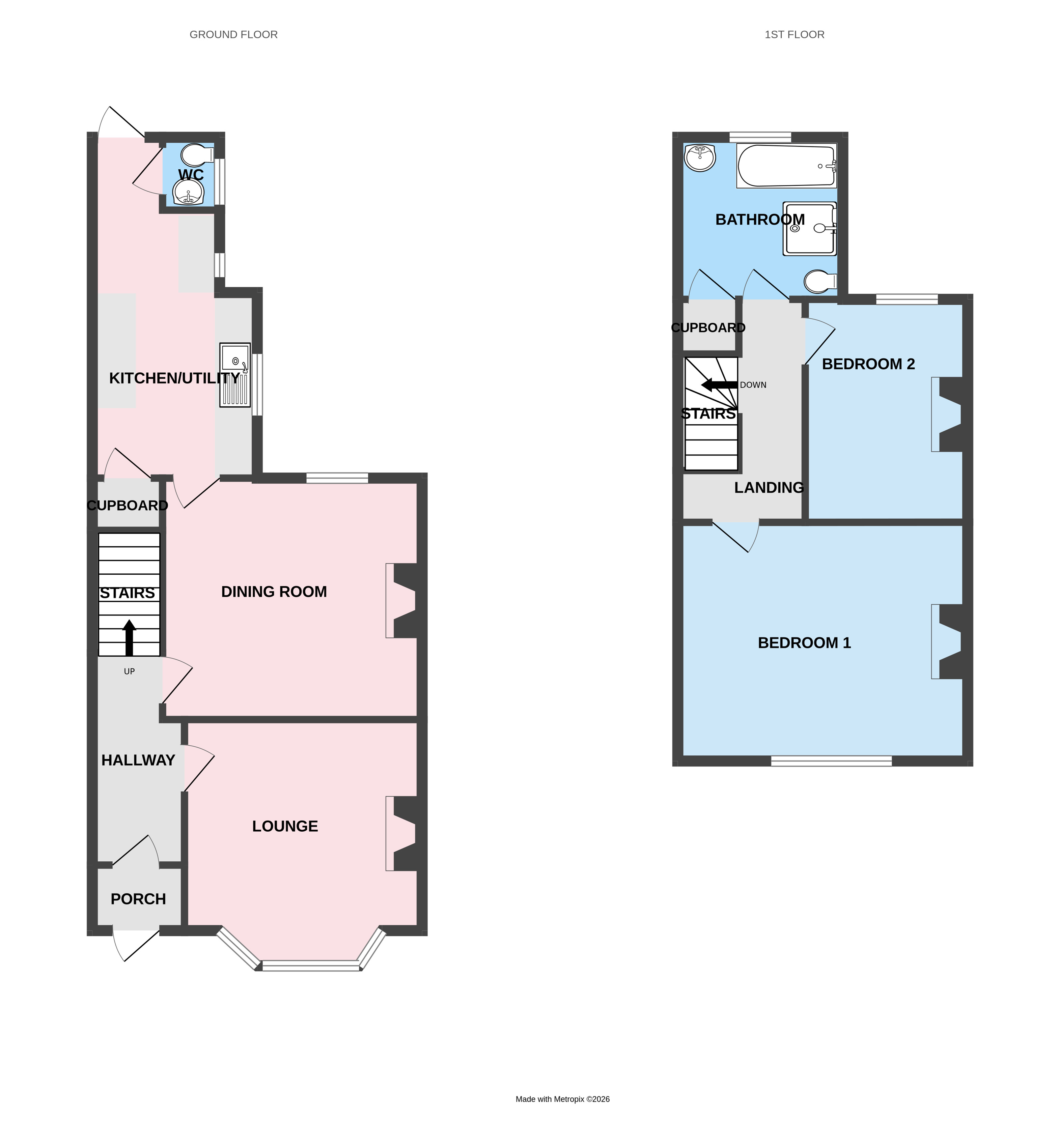 112, Corporation Street, Staffordshire floorplan