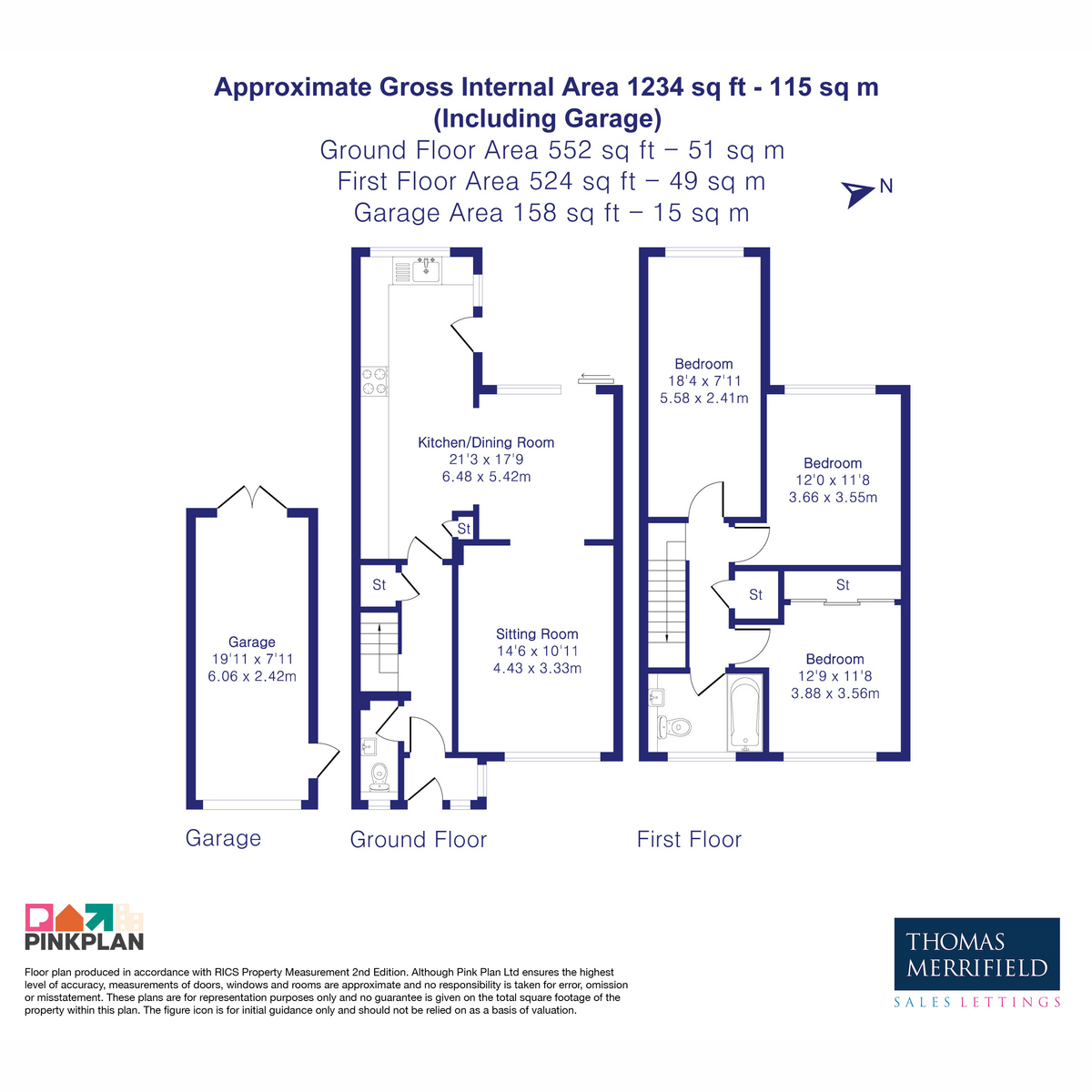 3, Overmead, Abingdon floorplan