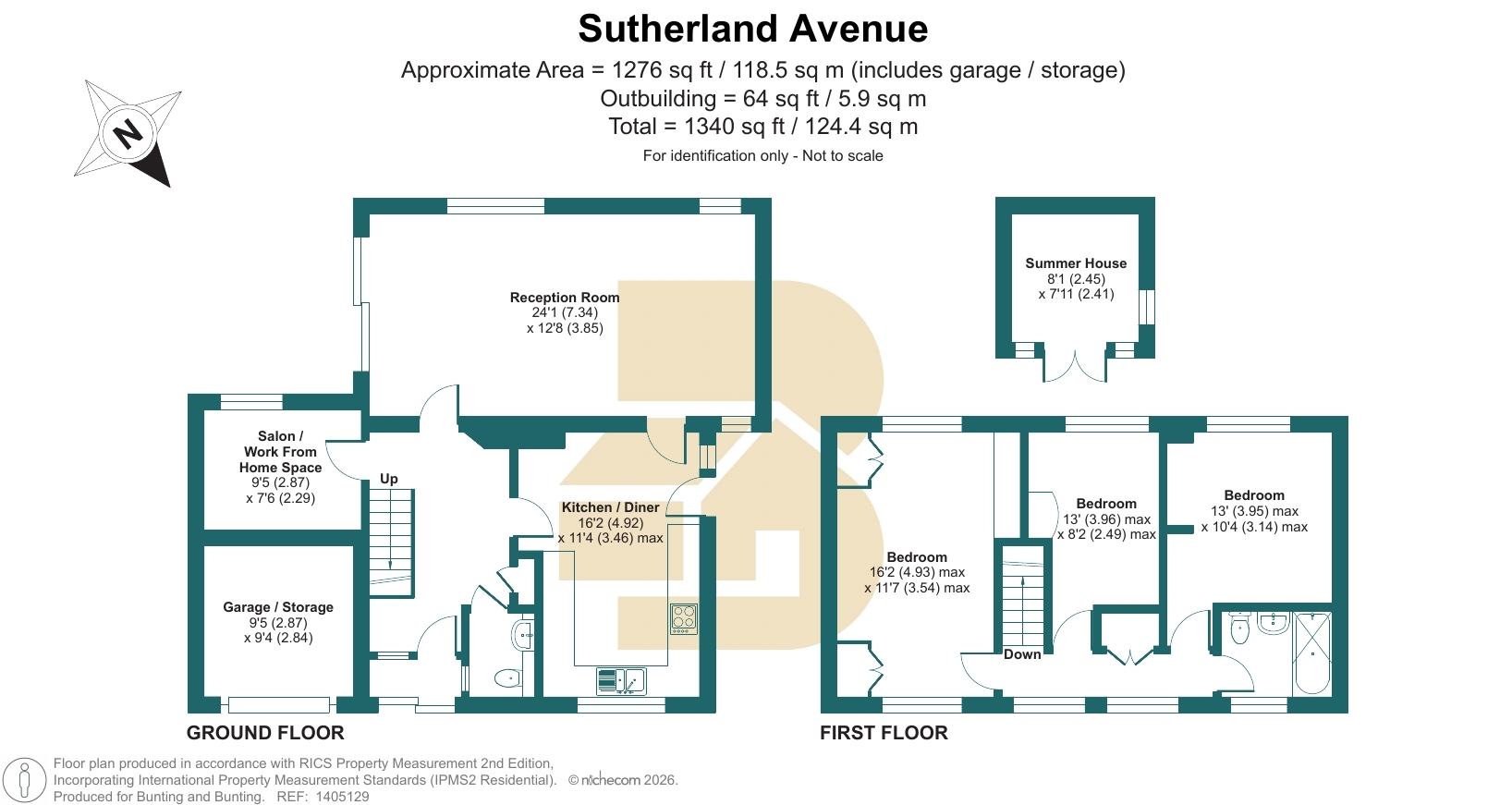 120, Sutherland Avenue, Westerham floorplan