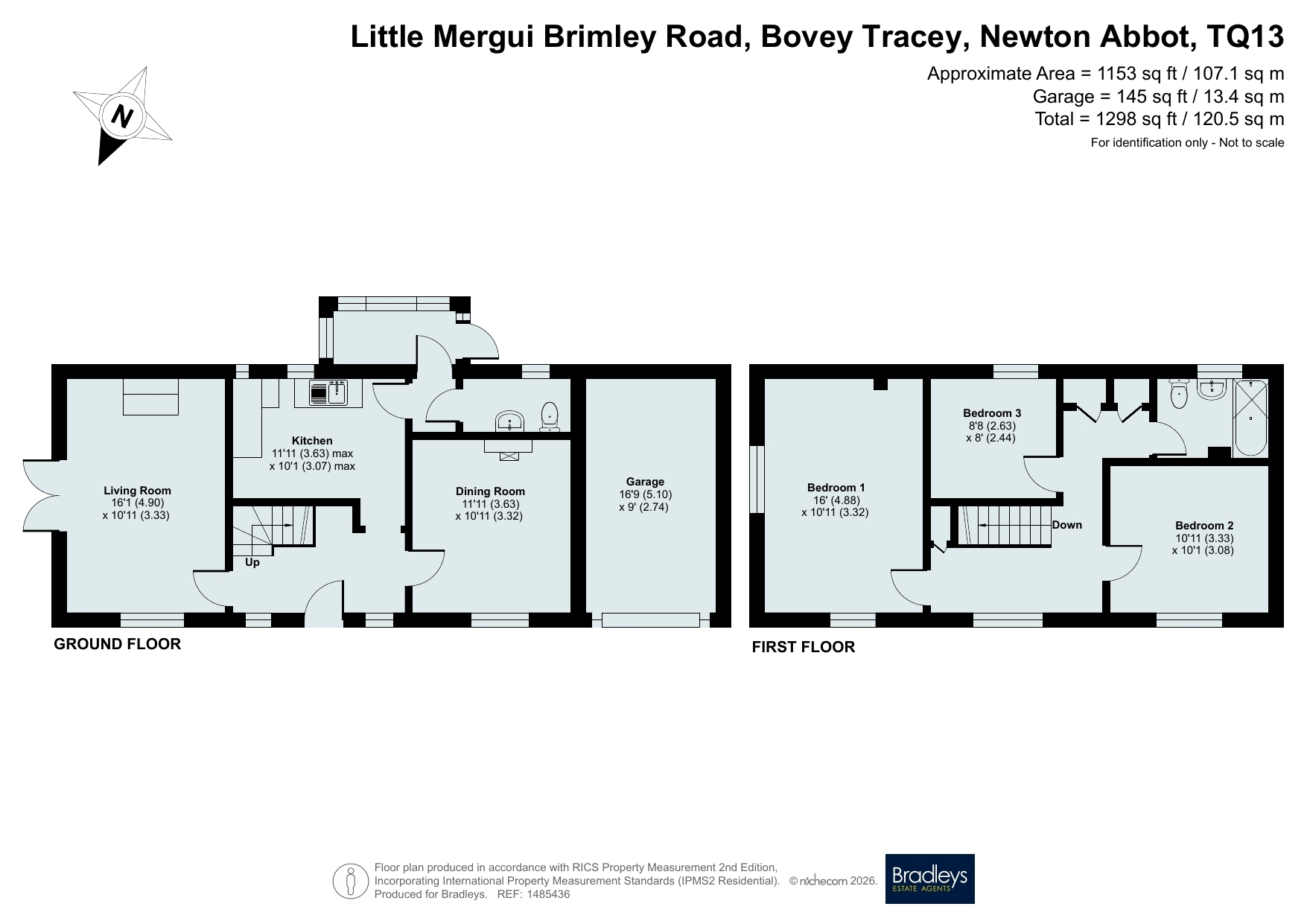 Little Mergui,, Brimley Road, Newton Abbot floorplan