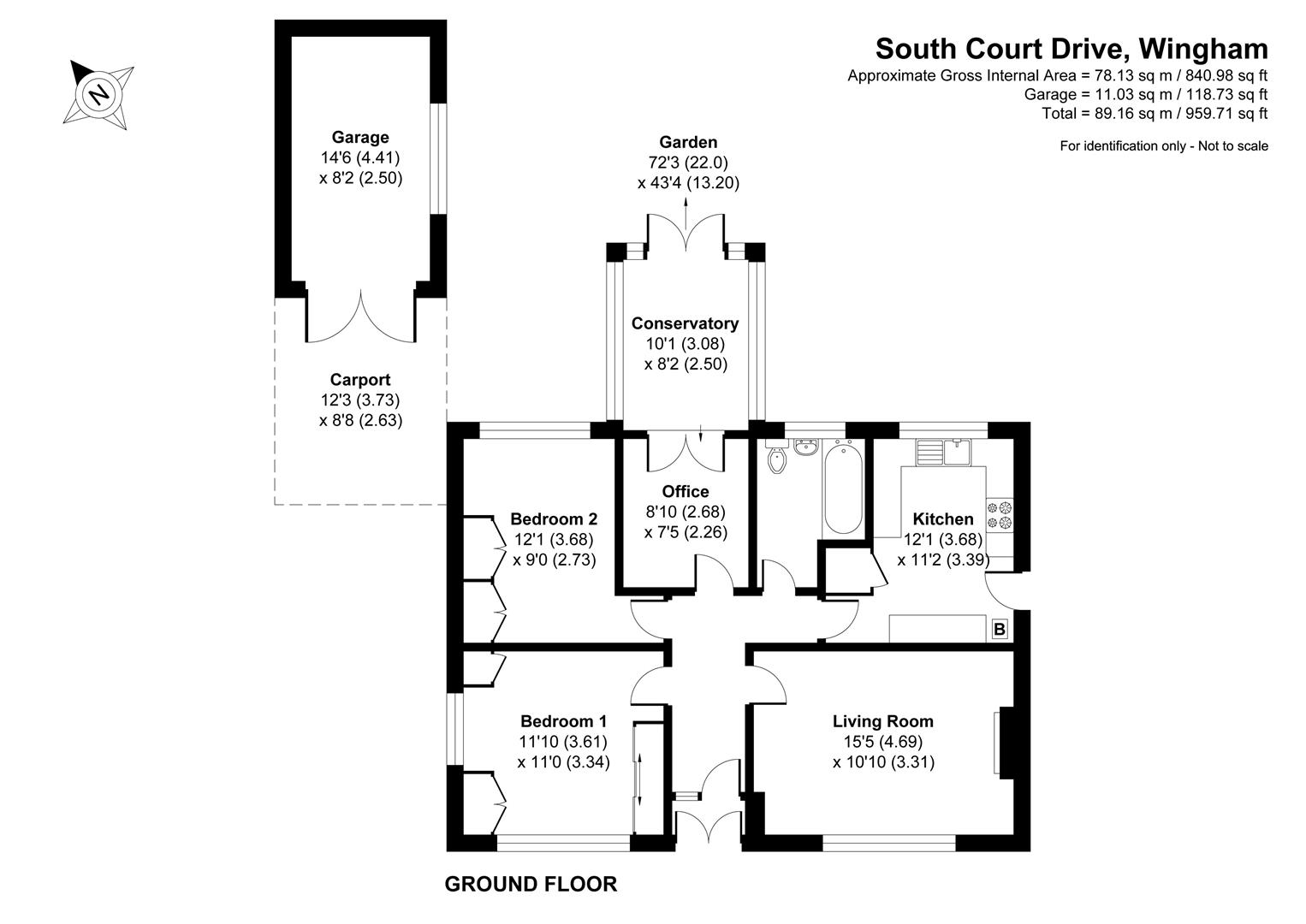 12, South Court Drive, Canterbury floorplan