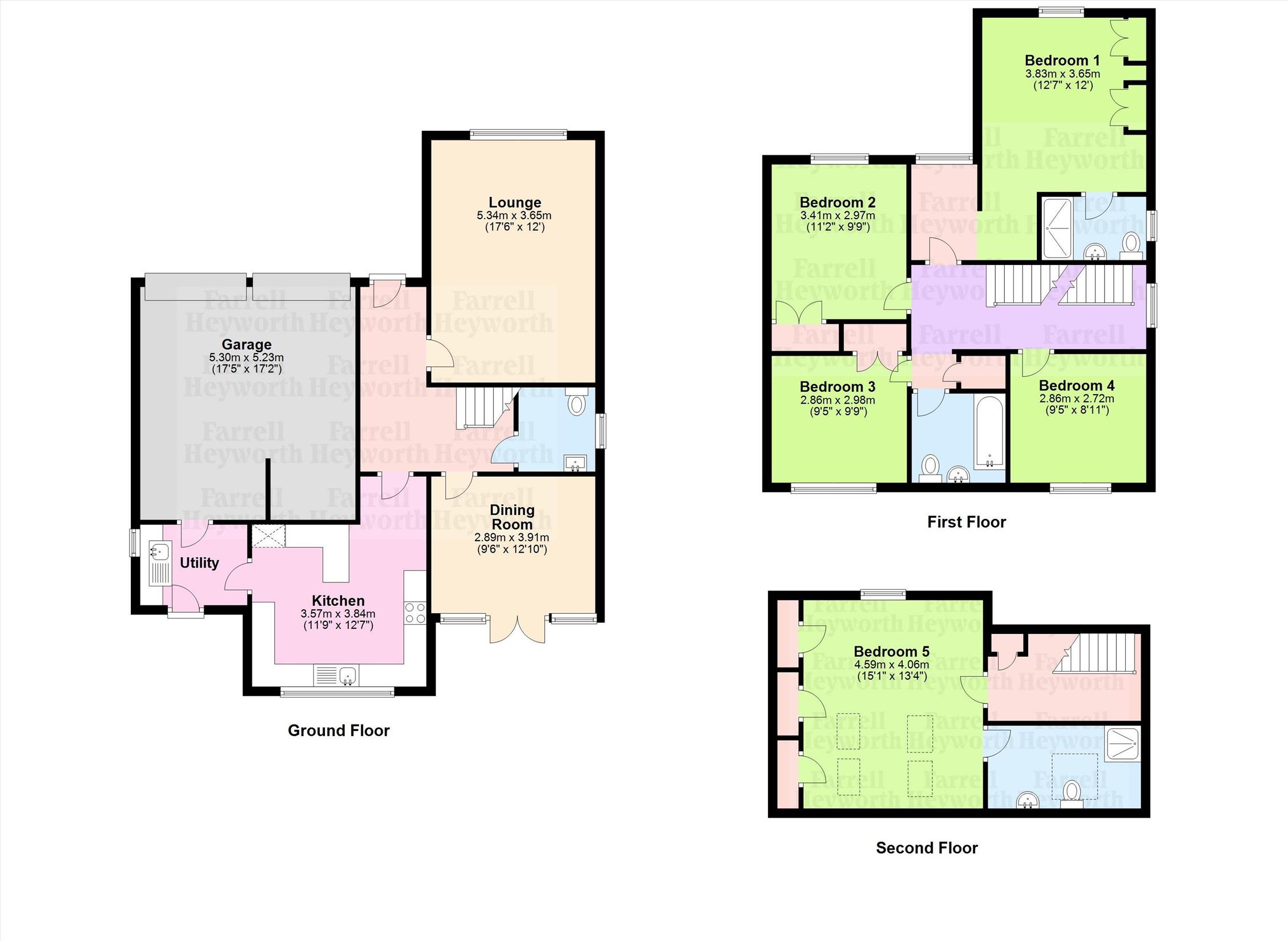 5 Bedrooms  for sale in Nightingale Way, Preston PR3