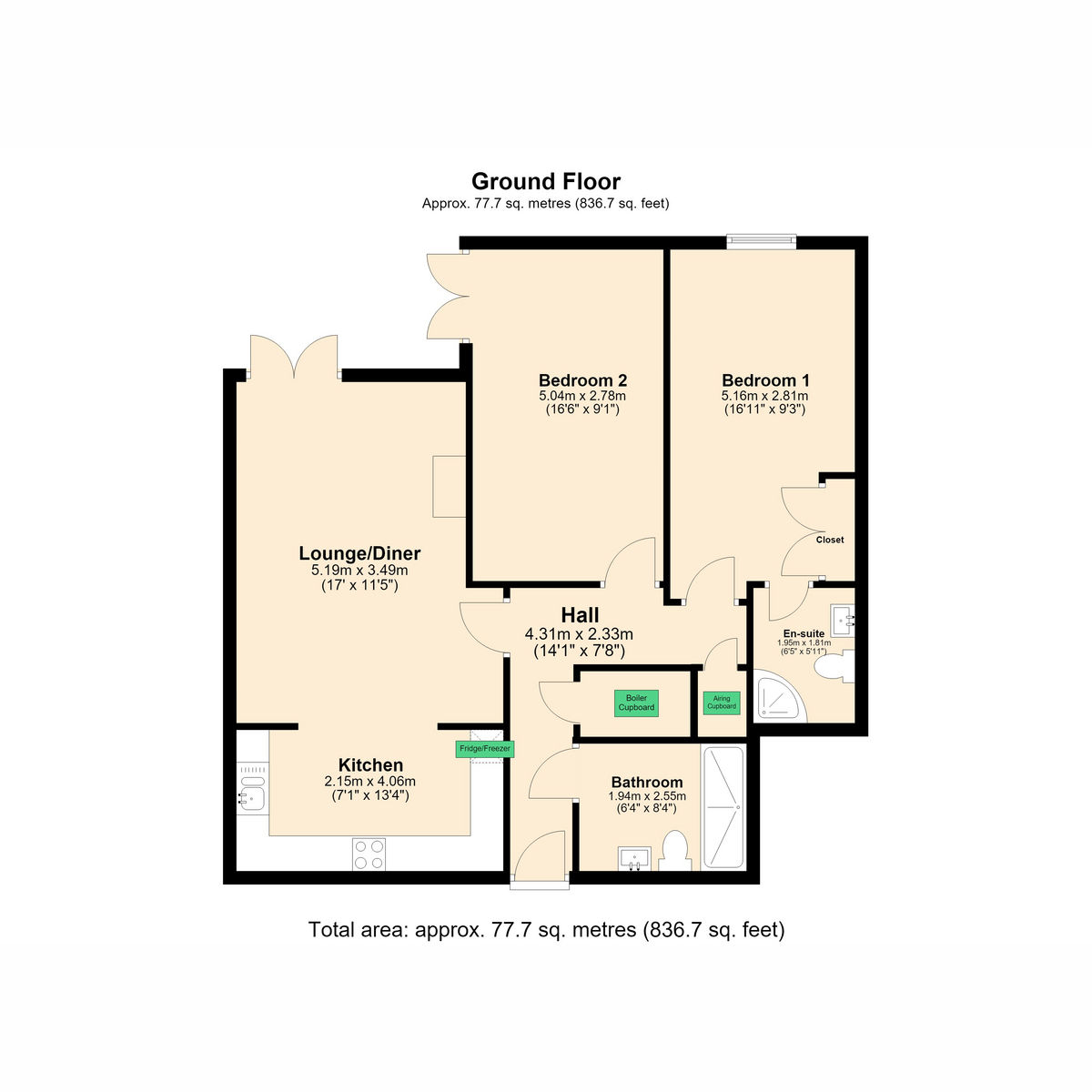 4 Woodcroft, Crapstone, Yelverton floorplan