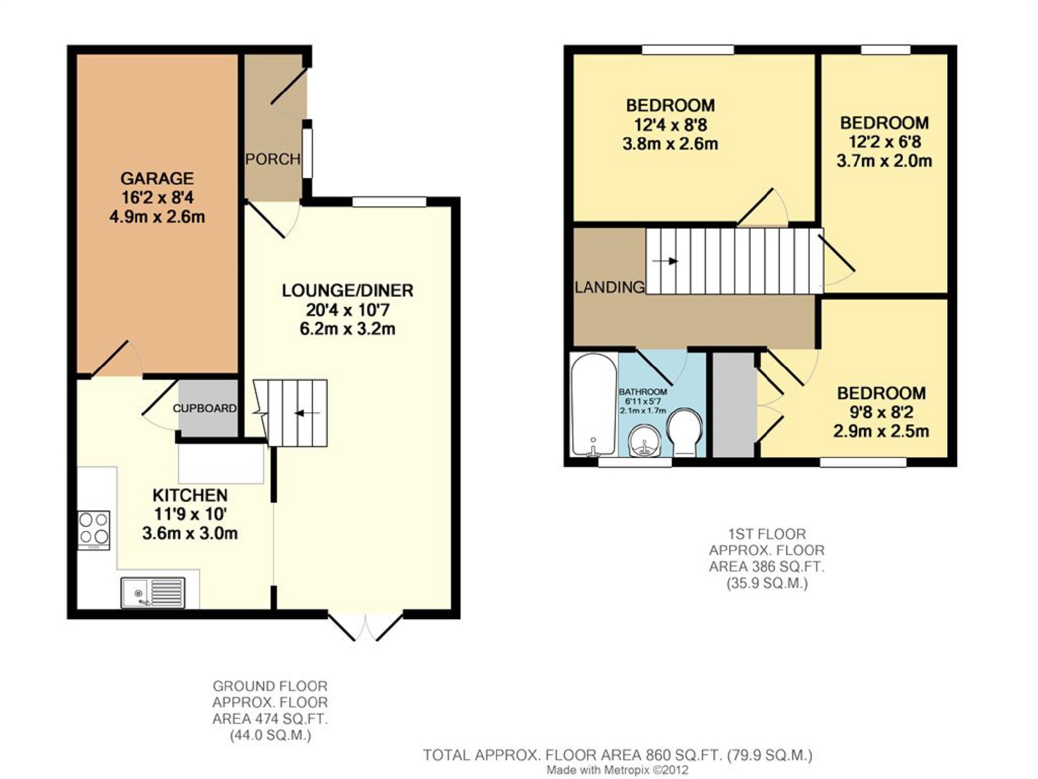 3 Bedrooms Town house for sale in Highfield Road, Edenfield, Bury BL0