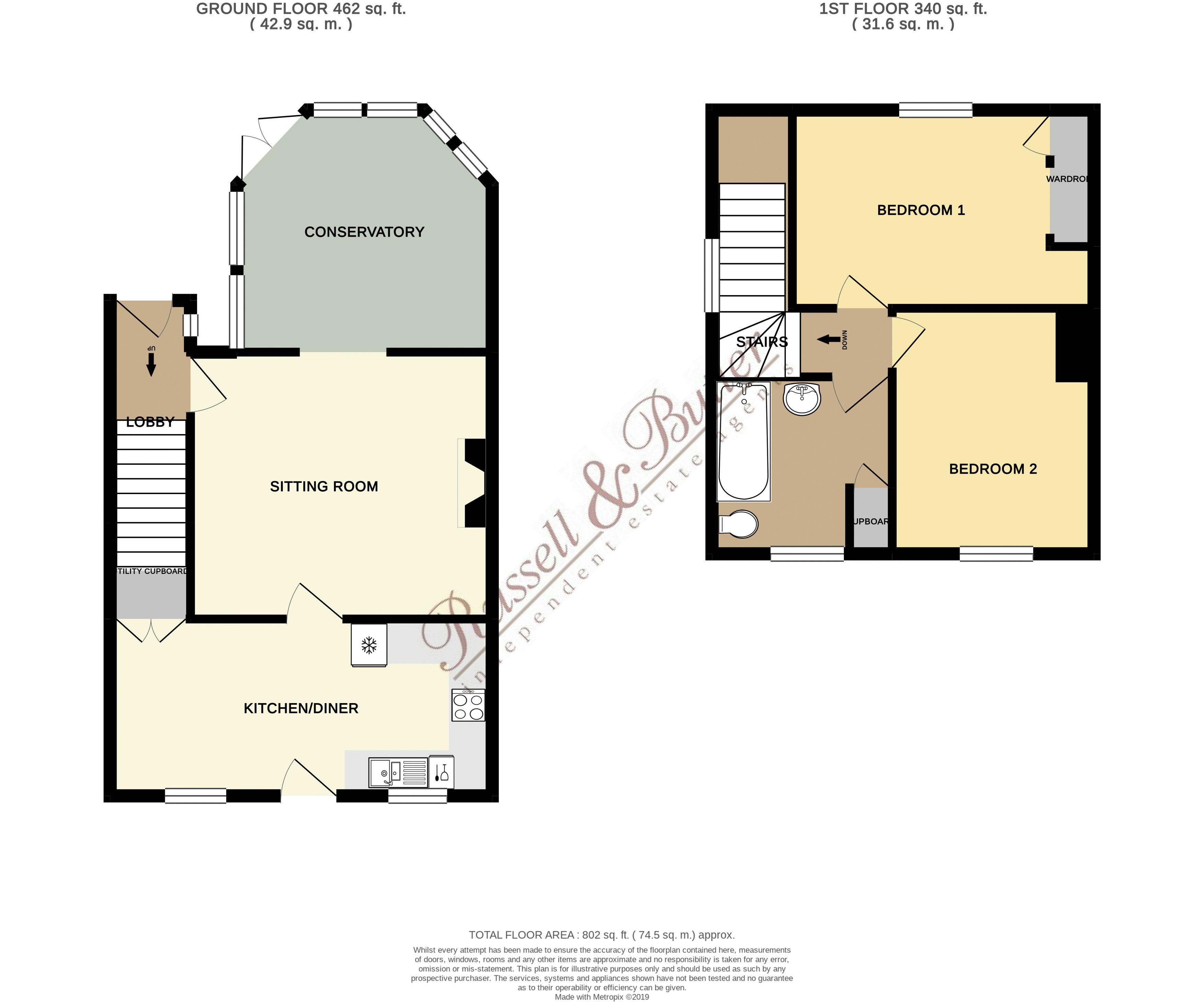 Wellmore, Foscott Road, Maids Moreton, Buckingham MK18, 2 bedroom semi